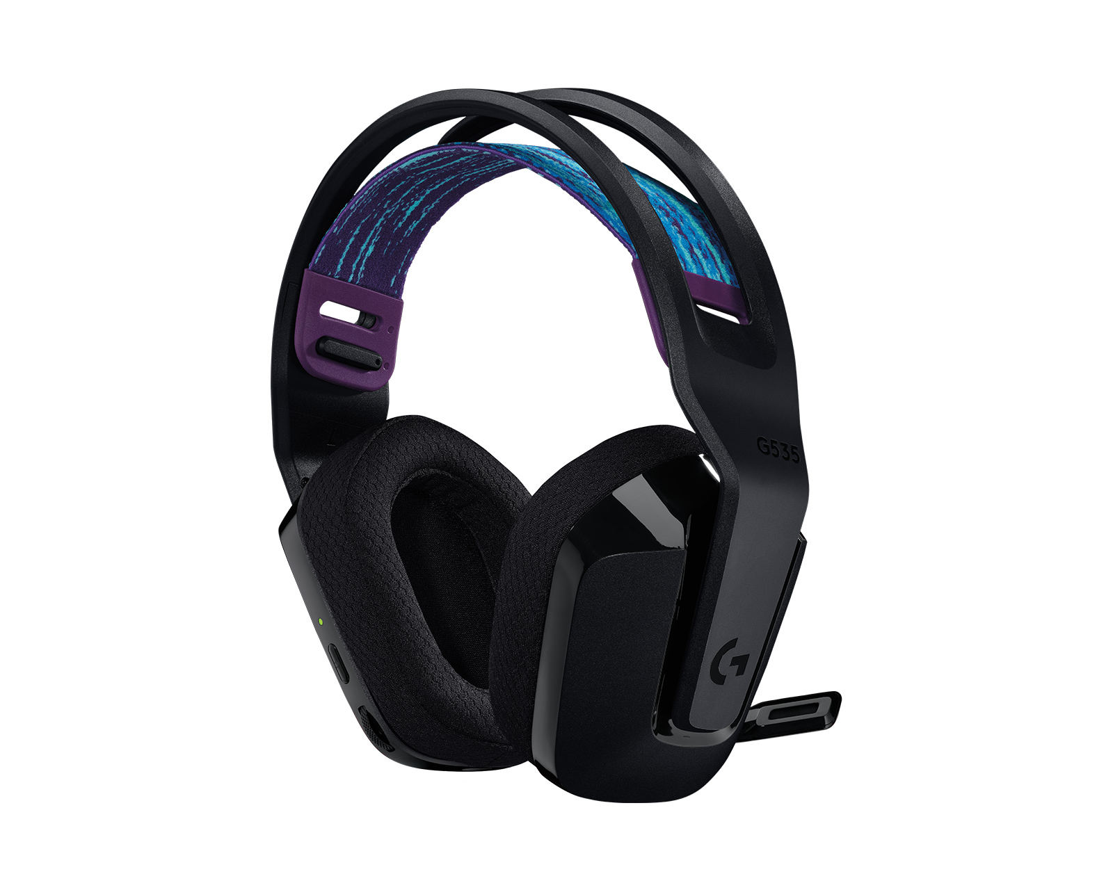 Logitech G535 ワイヤレスヘッドセット Logitech Logitech G535 LIGHTSPEED Wireless Gaming Headset G535BK