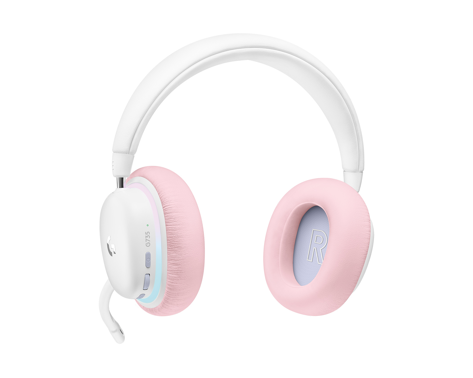 Logitech G735 Wireless Gaming Bluetooth Headset (White Mist) - 981-001082,  097855168351