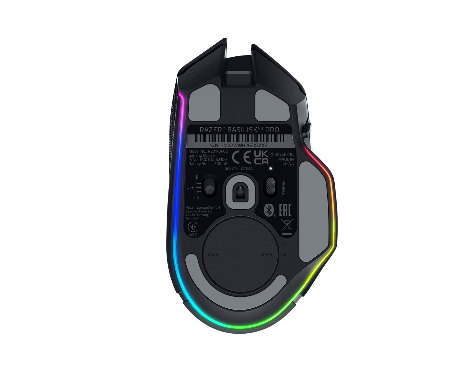 Razer Basilisk V3 Pro Wireless Gaming Mouse - Black - us.MaxGaming.com