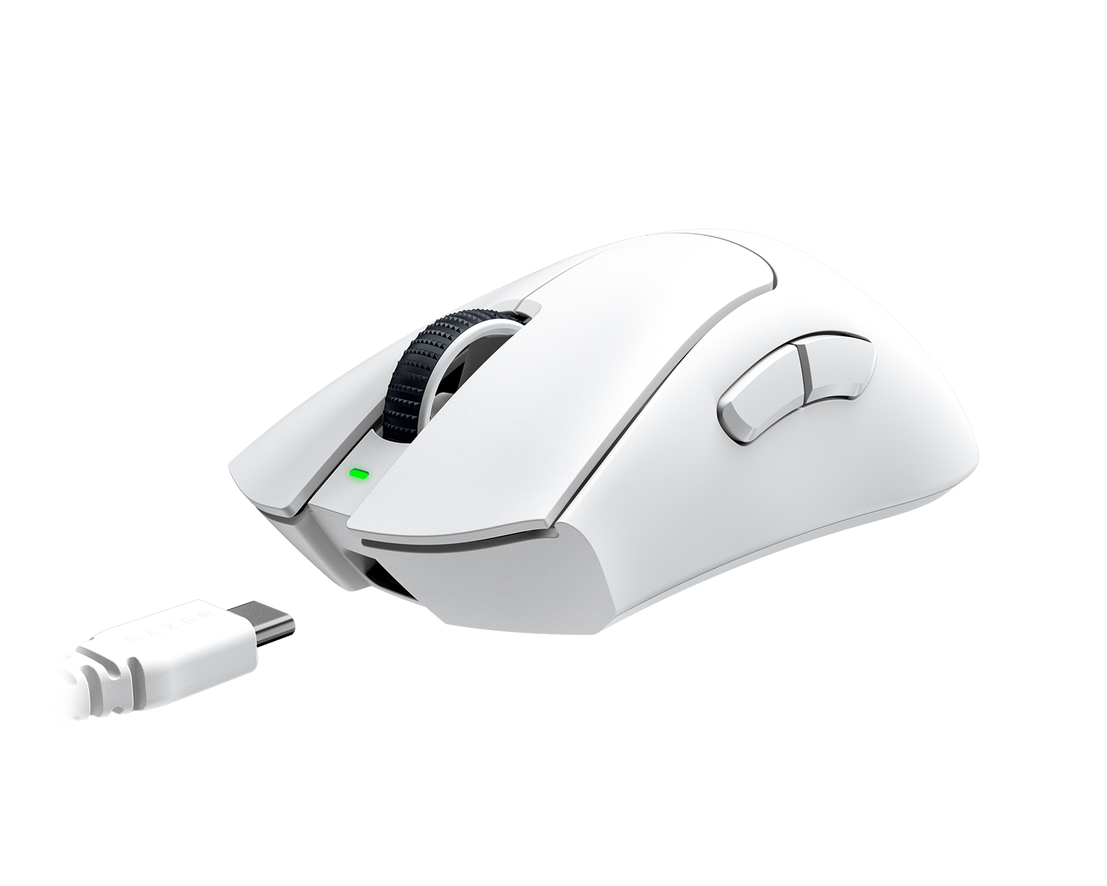 Razer DeathAdder V3 Pro Lightweight Wireless Gaming Mouse - White