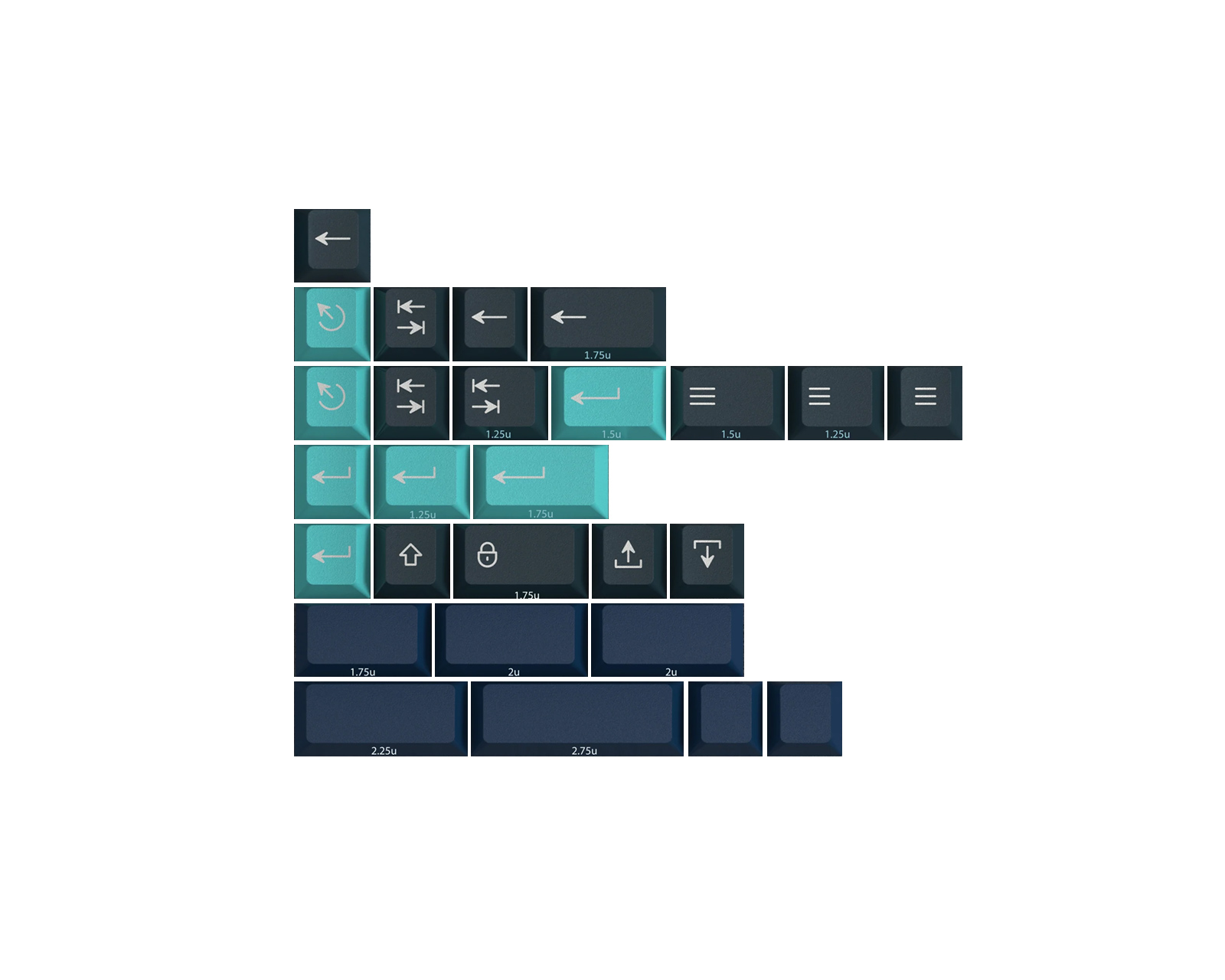 キーボード PBTfans Deep Sea Predator predator kit PBTfans Deep Sea Predator – KBDfans® Mechanical Keyboards Store