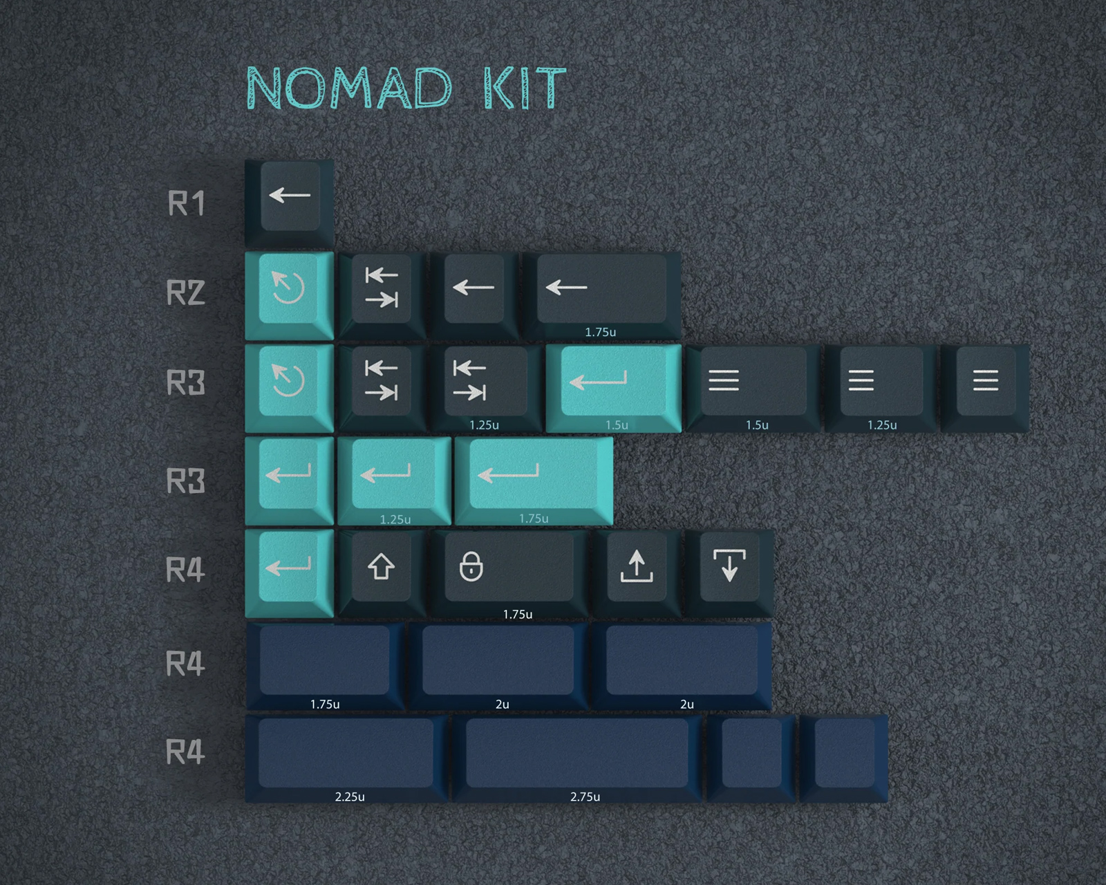 KBDfans PBTfans Deep Sea Predator 40s Kit - us.MaxGaming.com