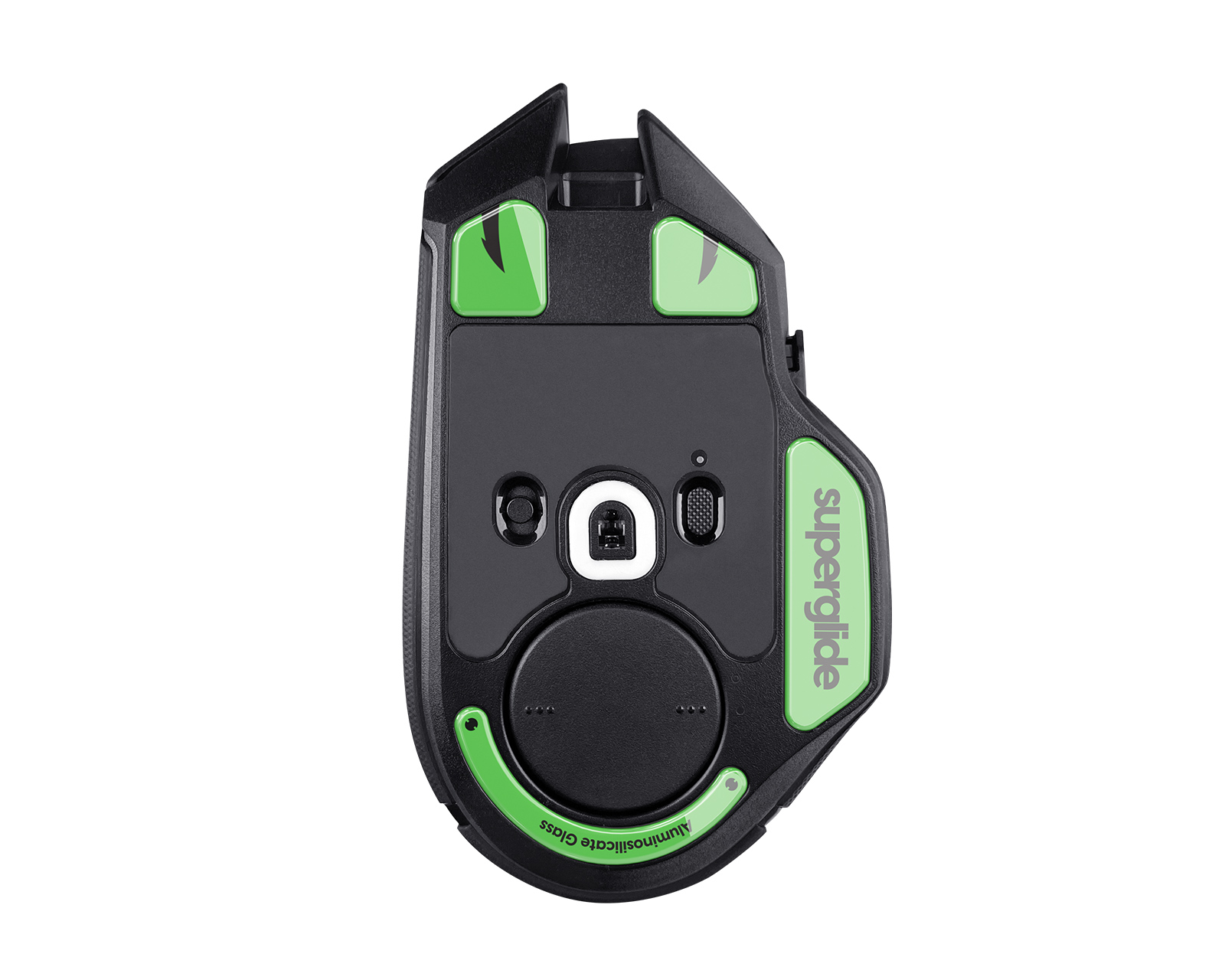 Superglide Glass Skates for Razer Basilisk V3 Pro - Green