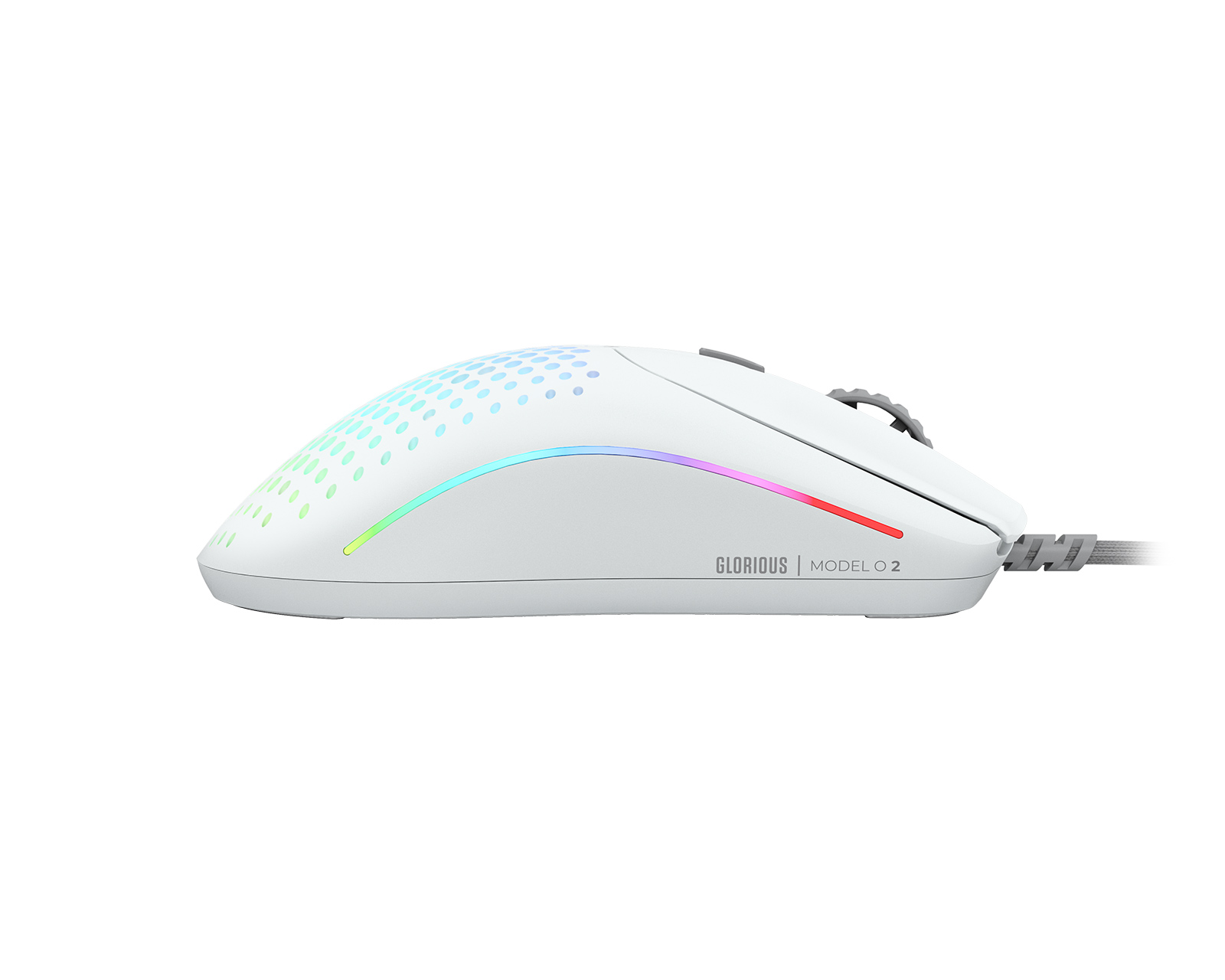 Glorious Model O 2 Wired Gaming Mouse - Matte White - us