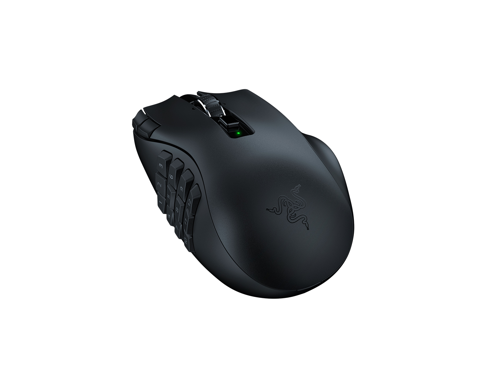 Razer Naga V2 HyperSpeed - Wireless MMO Gaming Mouse - Black