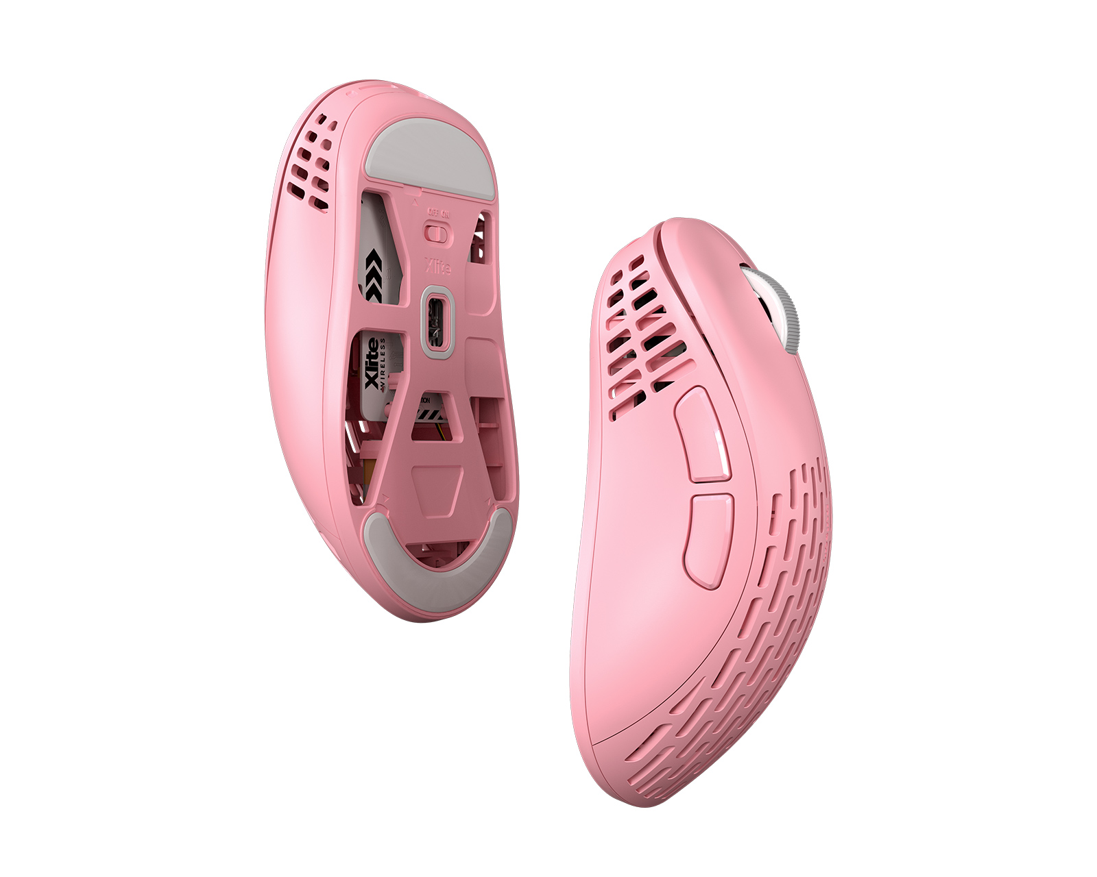 Pulsar Xlite Wireless v2 Competition Gaming Mouse - Pink - us 