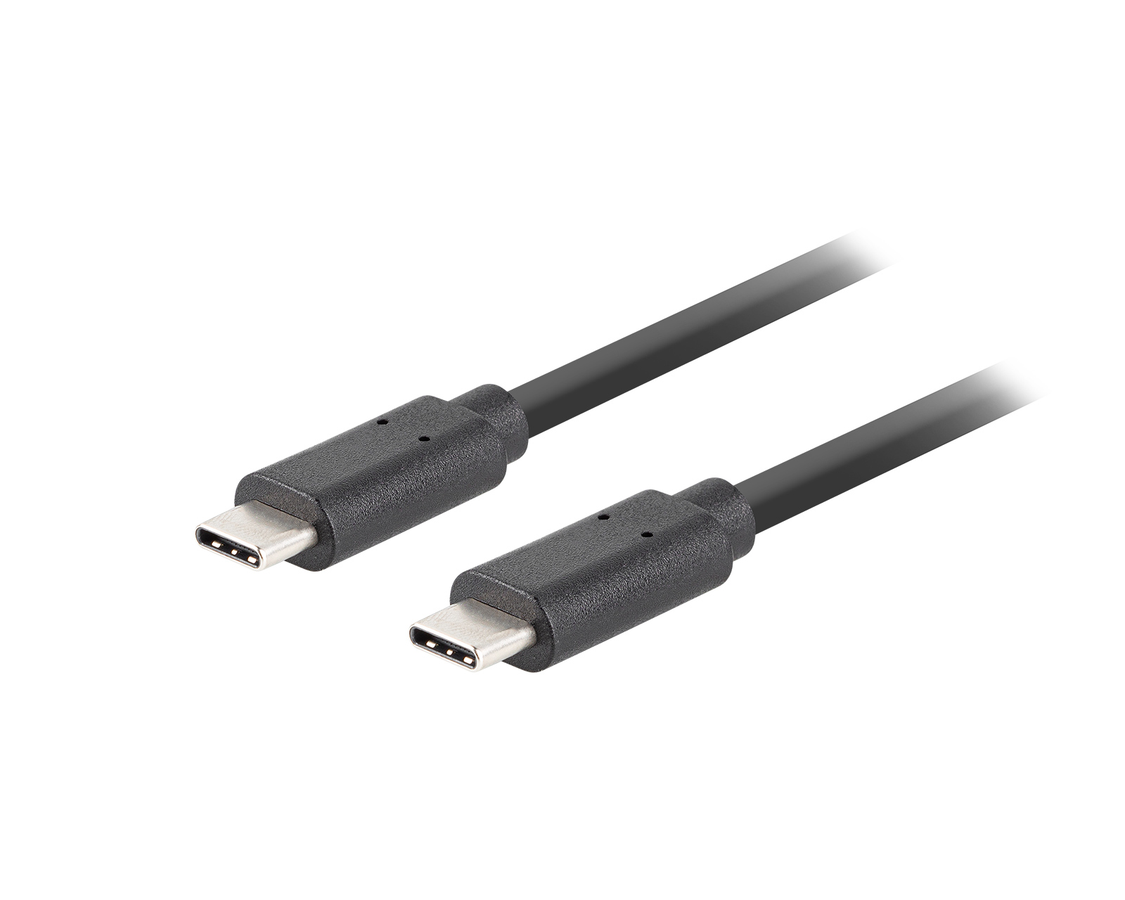 Lanberg USB-C Cable 3.1 Gen 2 (10GB/s) PD100W Black - 1m - us