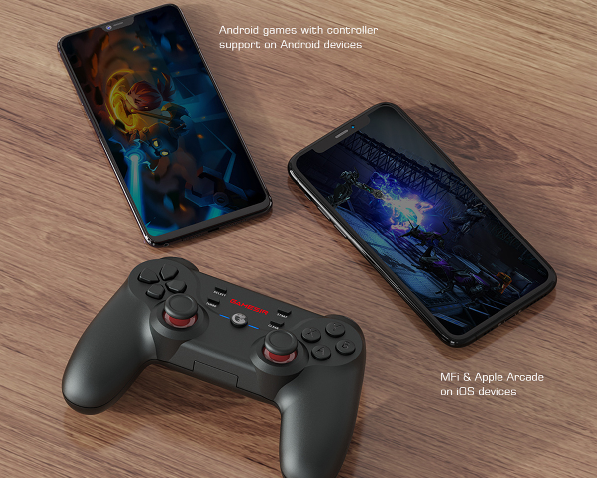 Mobile Platform Games with Controller Support