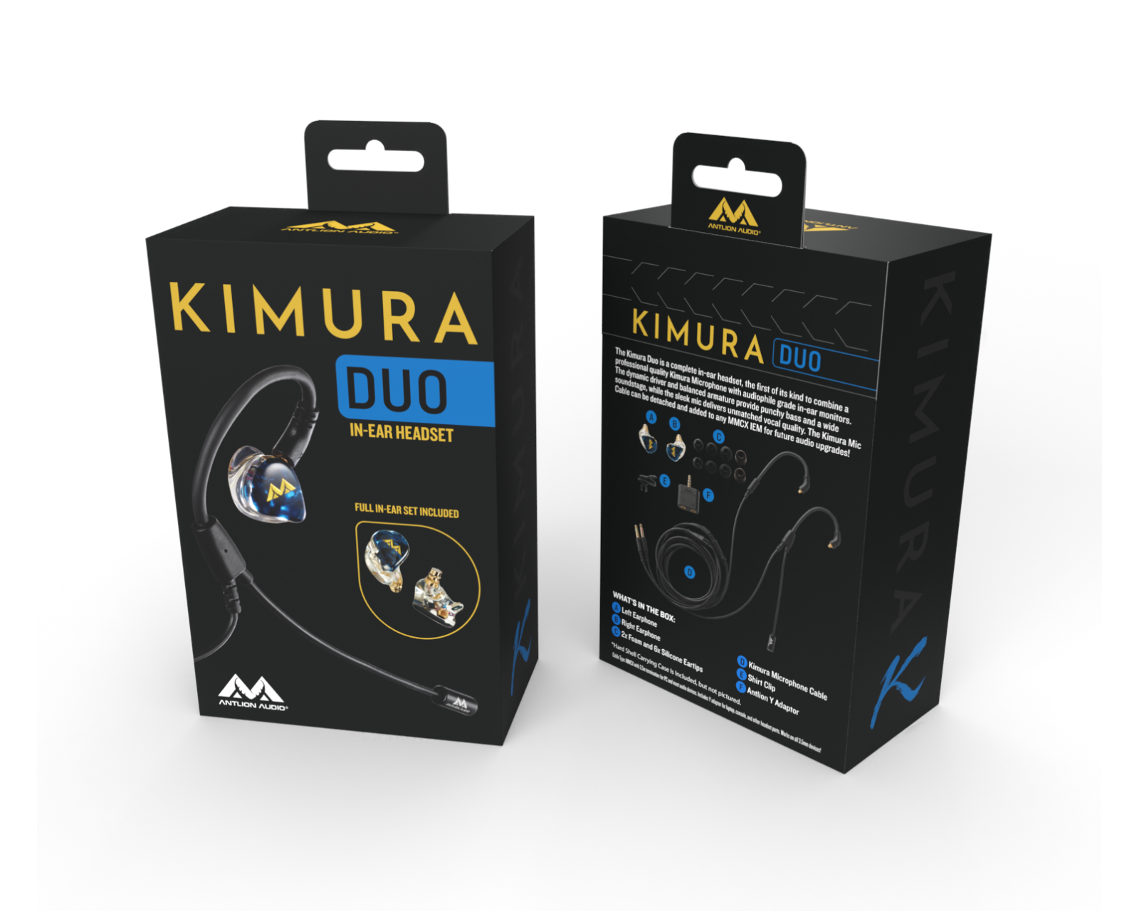 2024-25 秋冬新作  ハイブランドの Duo Kimura Antlion In-Ear us.MaxGaming.com - Headset イヤホン