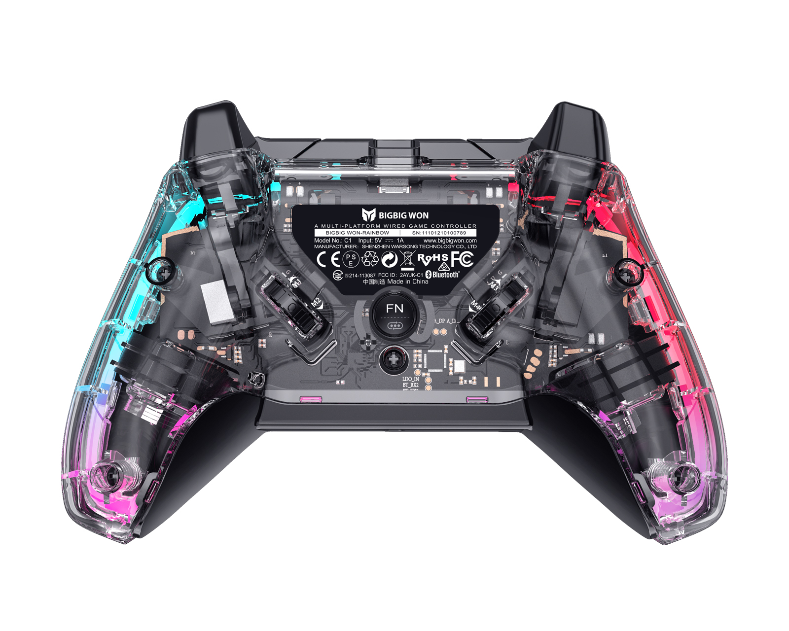 BIGBIG WON Rainbow S Wired Controller Auora RGB - (PC/Switch) - us