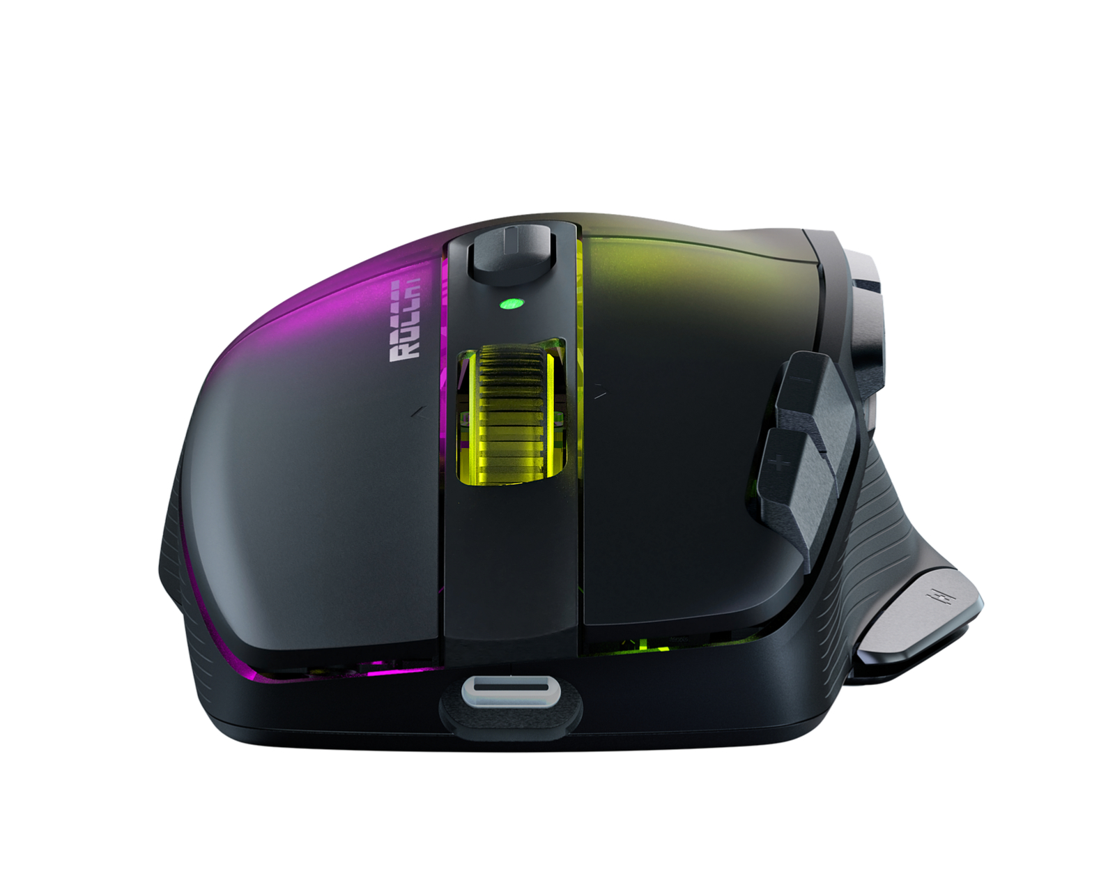 Roccat Kone XP Air Black Gaming Dock Charging Wireless Mouse with 