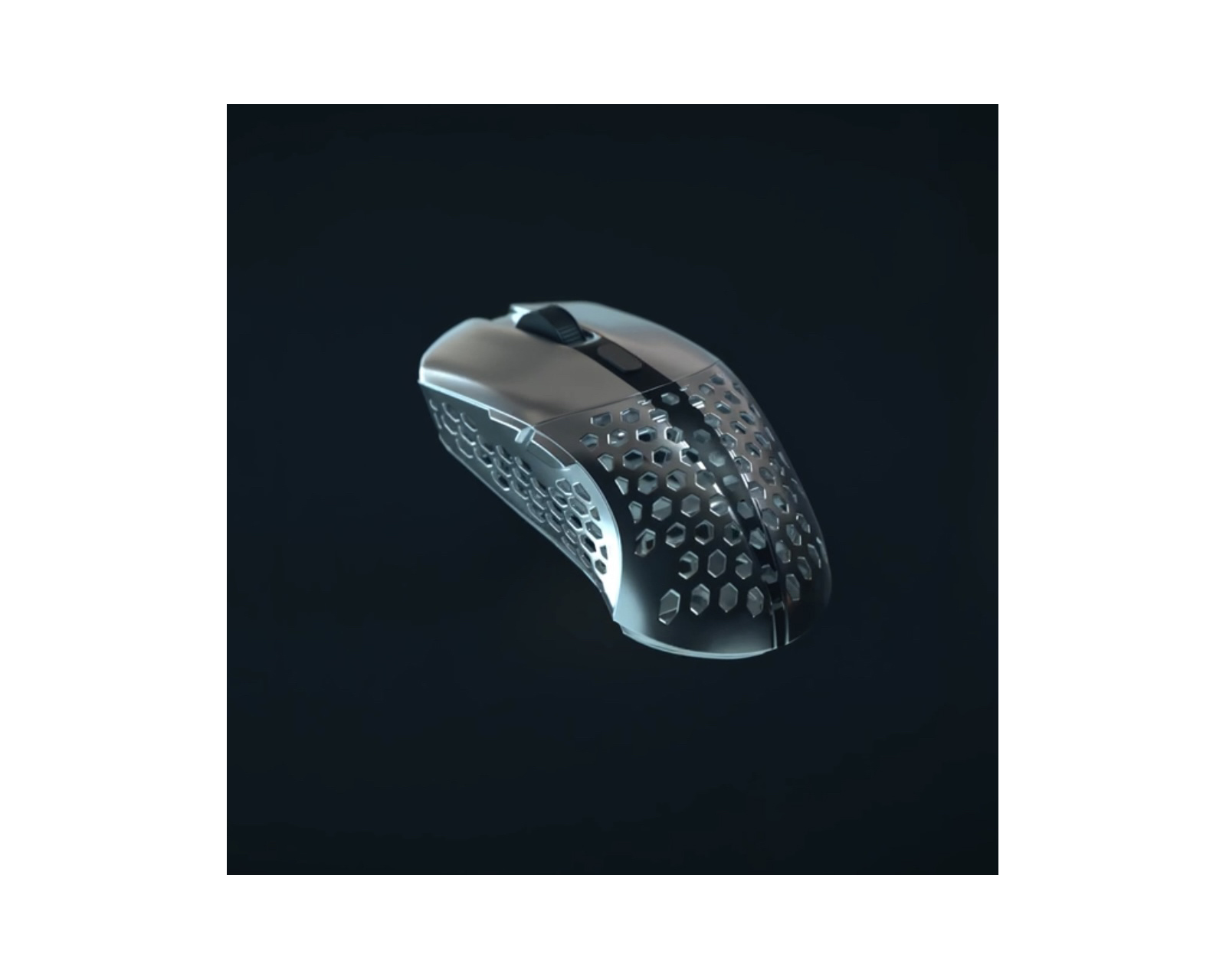 InfinityMice Infinity Hump Pro - Claw Shape Hump for FinalMouse Starlight -  Silver/Black - S
