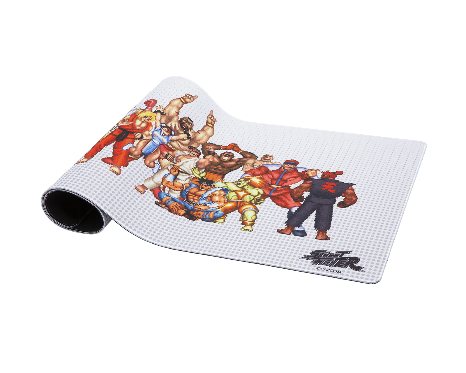 Higround x Street Fighter Victory Pose Mousepad White/Red - US