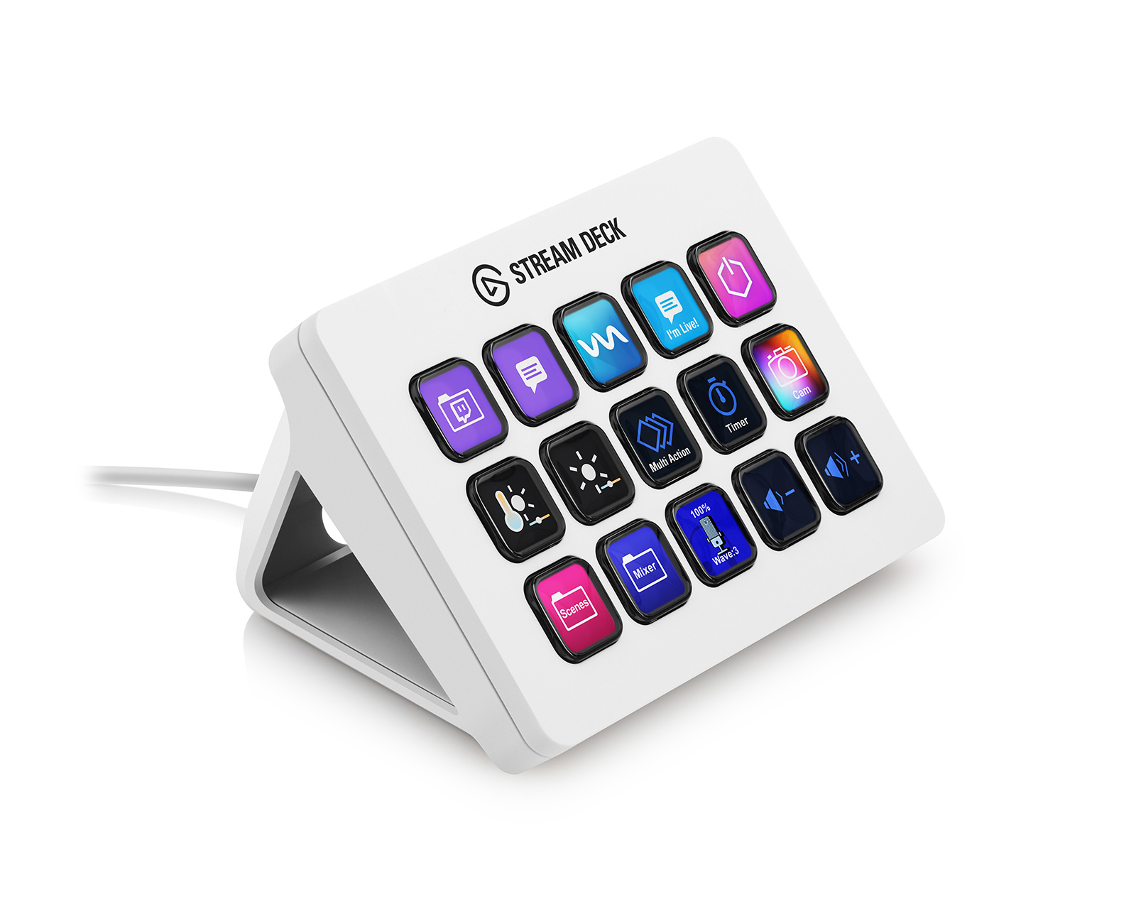 El Gato 2024 Stream Deck White