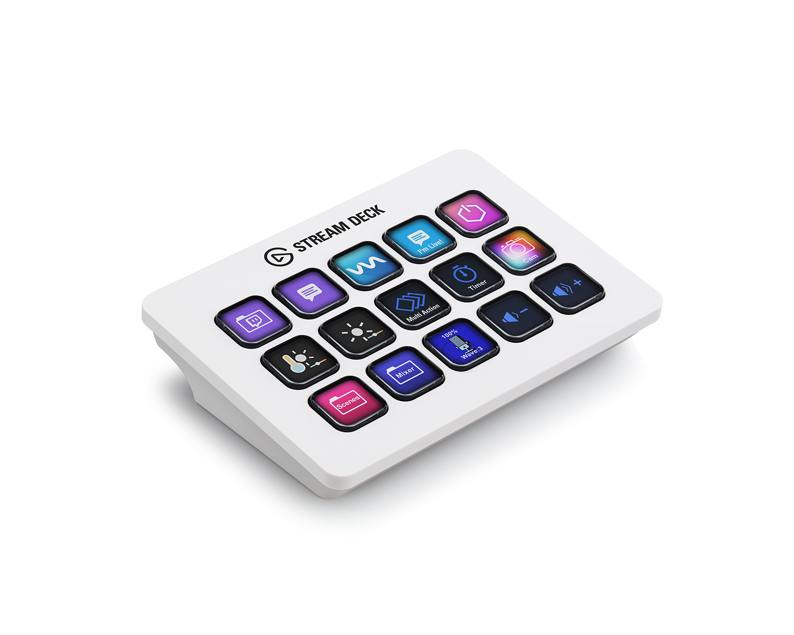 Elgato Stream Deck MK.2 (PC/Mac) - White - us.MaxGaming.com