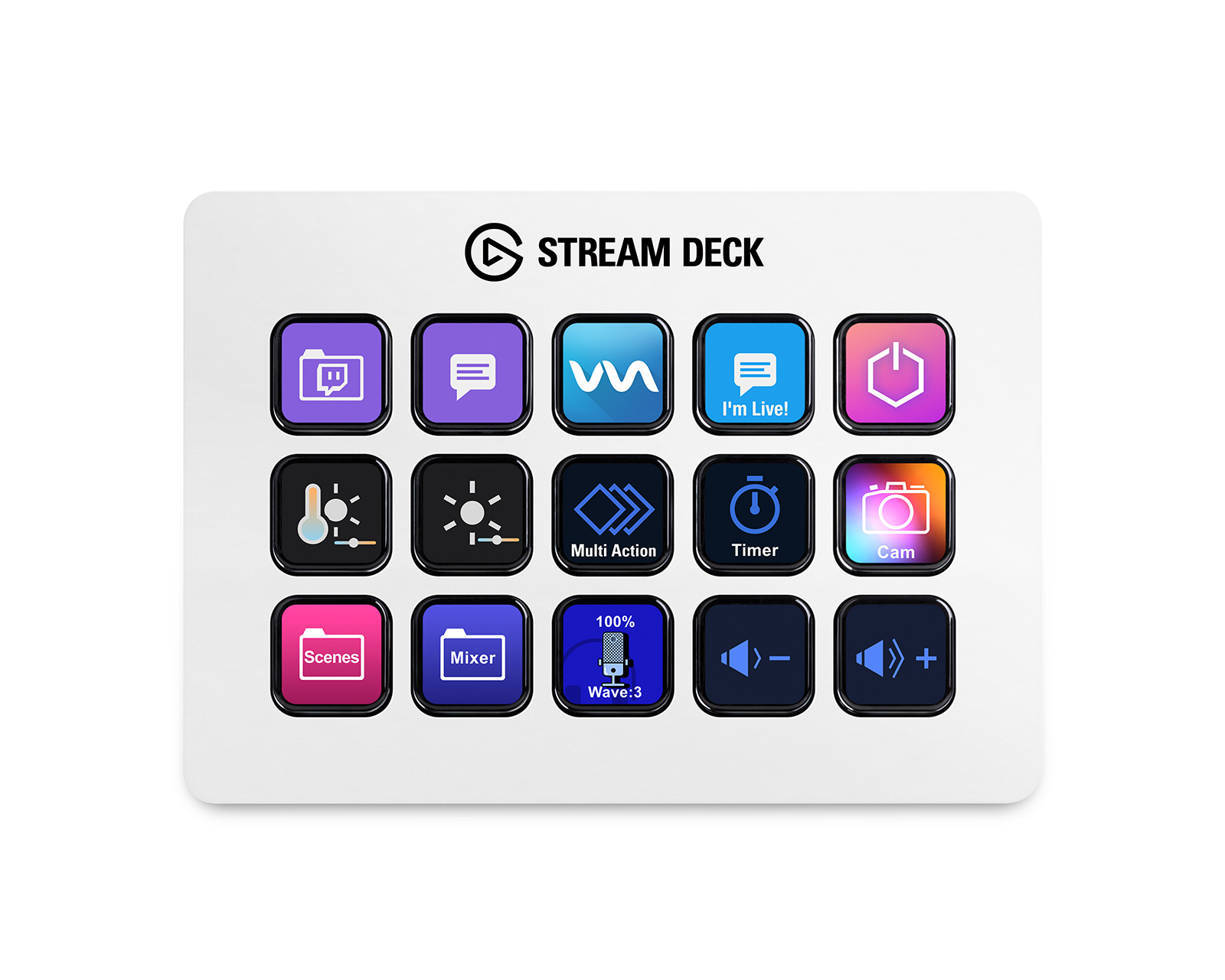 Elgato Stream Deck MK.2 (PC/Mac) - White - us.MaxGaming.com