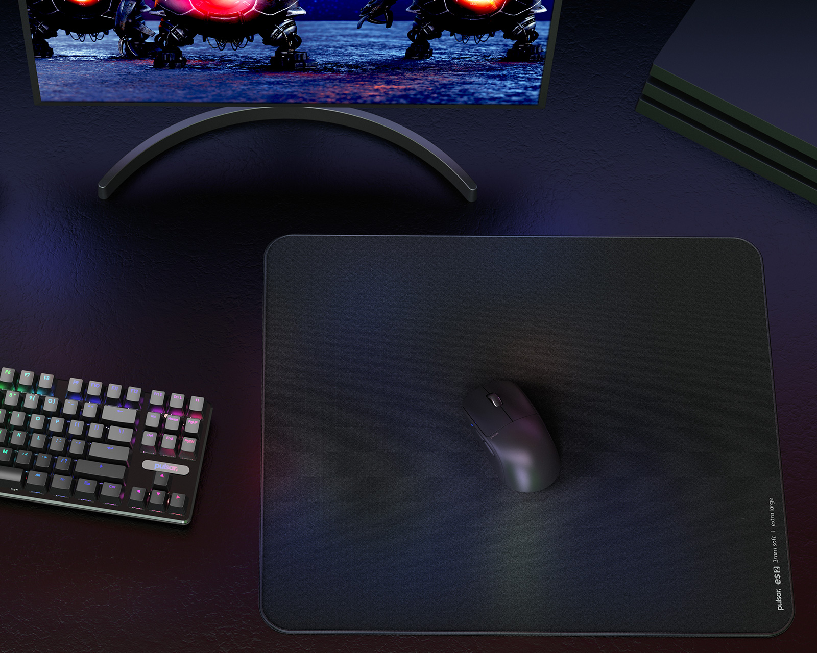 Pulsar ES2 Gaming Mousepad - XL - us.MaxGaming.com