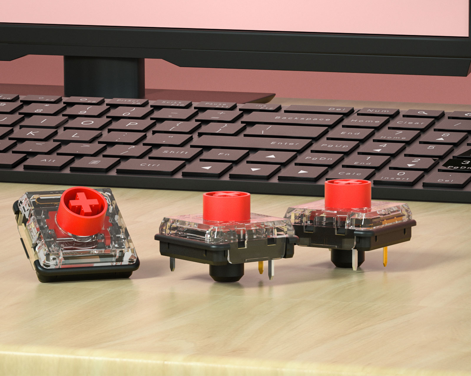 Kailh Choc V2 Low Profile - Red - us.MaxGaming.com