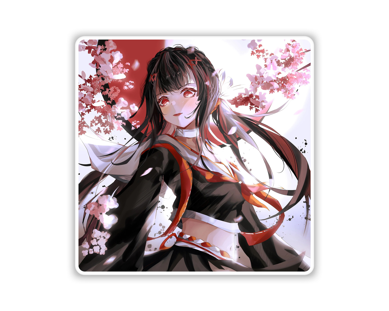 Octa Keys Tenshi Graphic Gaming Mousepad - White - us.MaxGaming.com