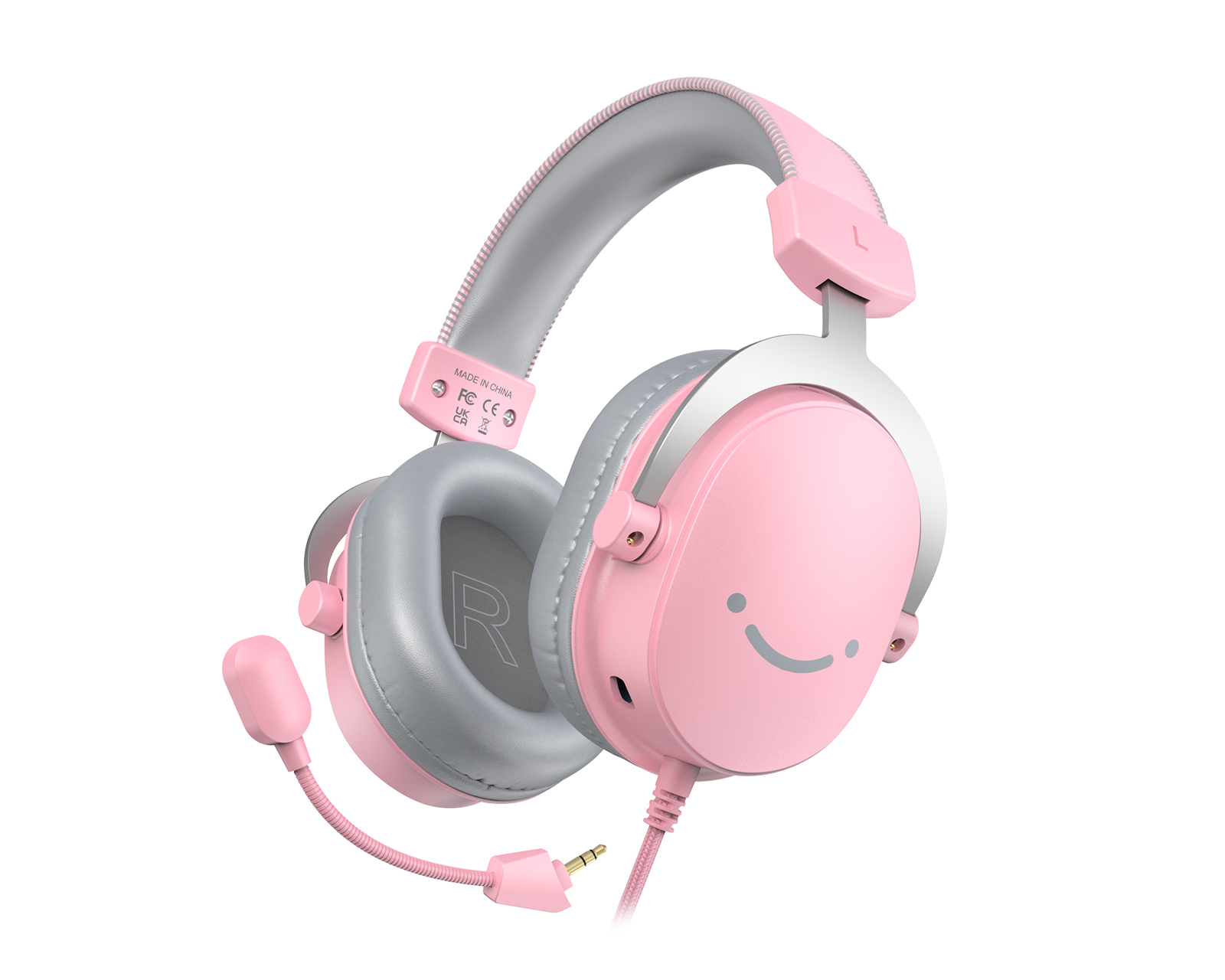 Pastel pink gaming cheap headset