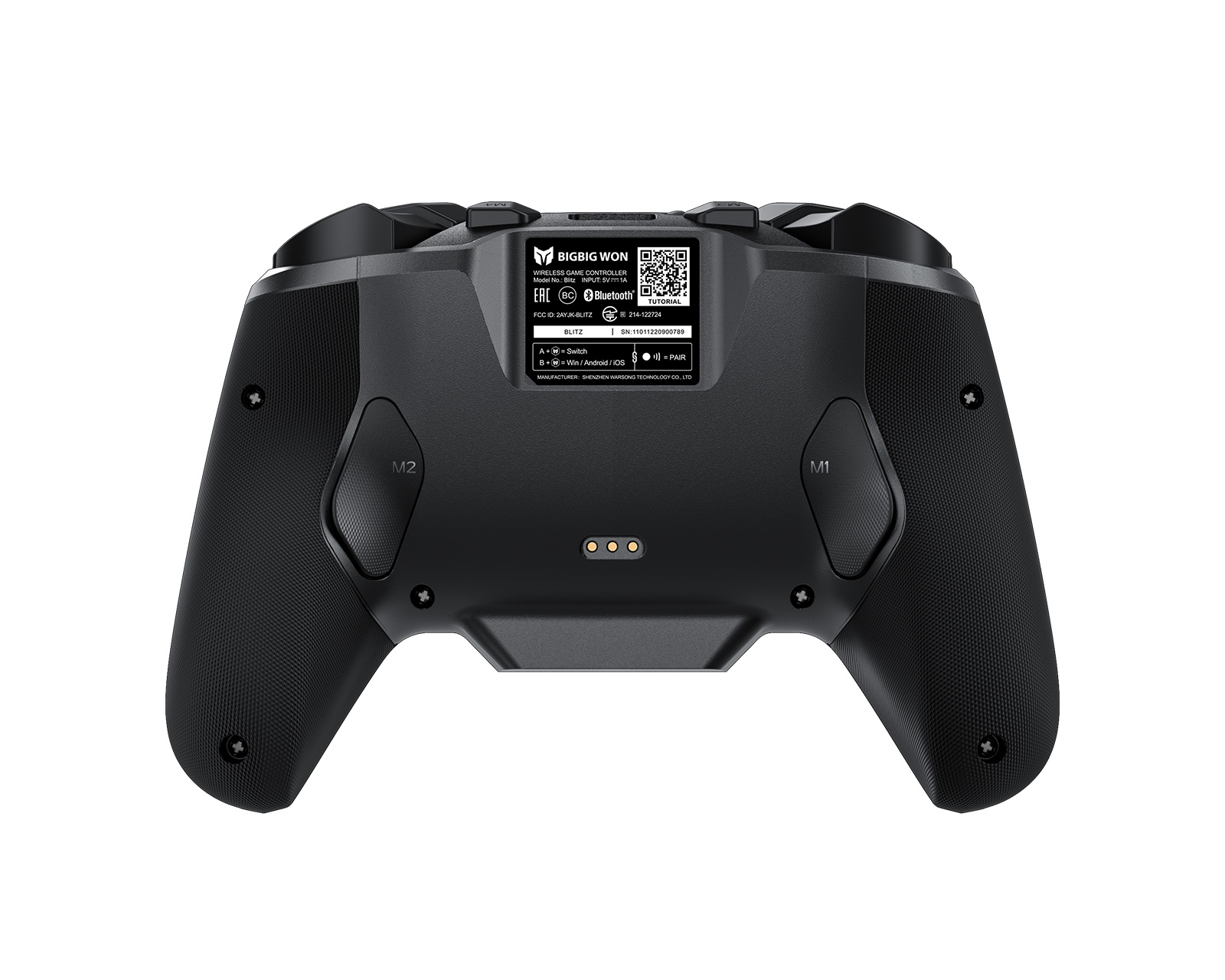 BIGBIG WON Blitz Wireless Controller with Charging Stand - us