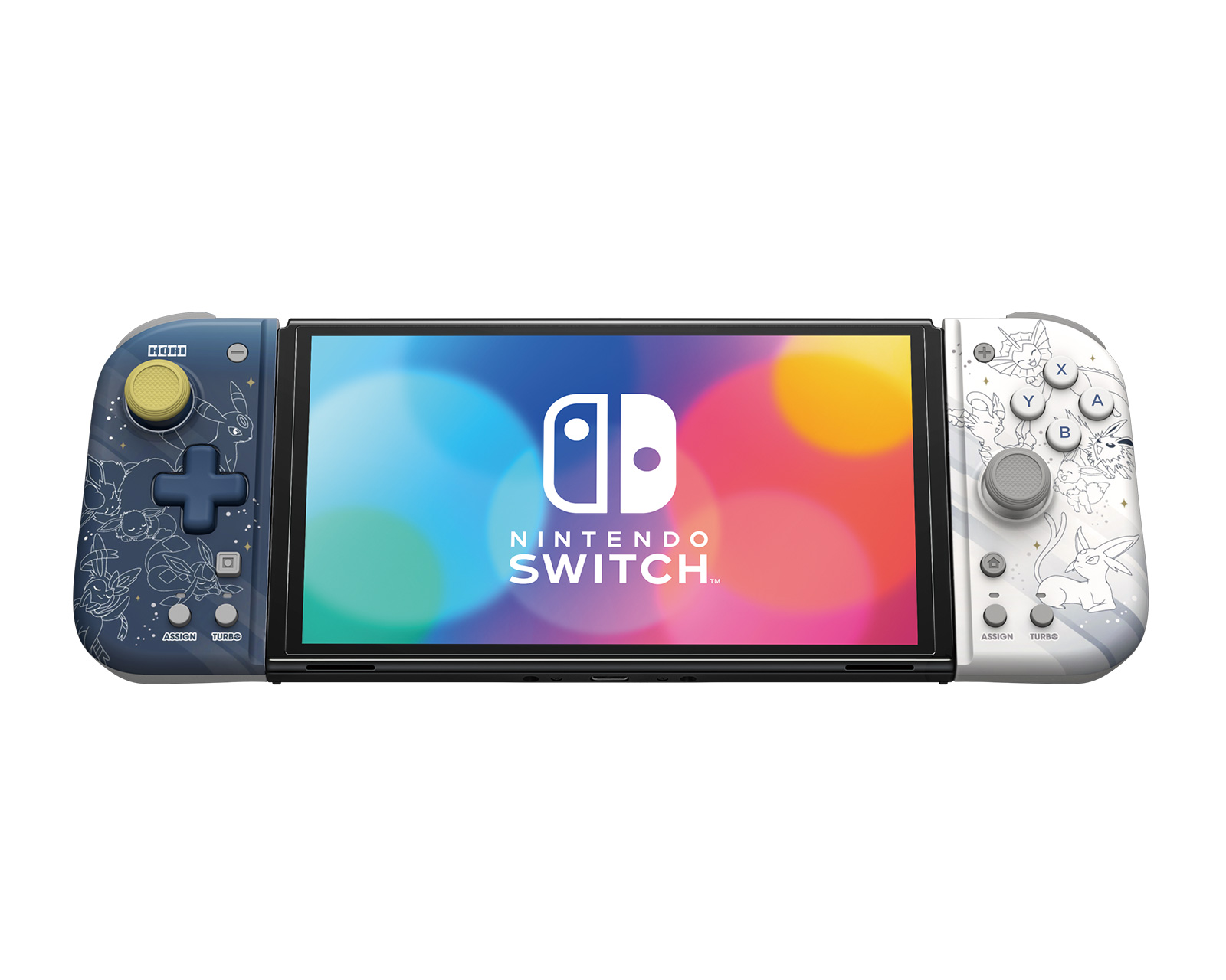 Nintendo Switch Split Pad Pro (Teal) Ergonomic Controller for Handheld Mode  by HORI - Officially Licensed By Nintendo 