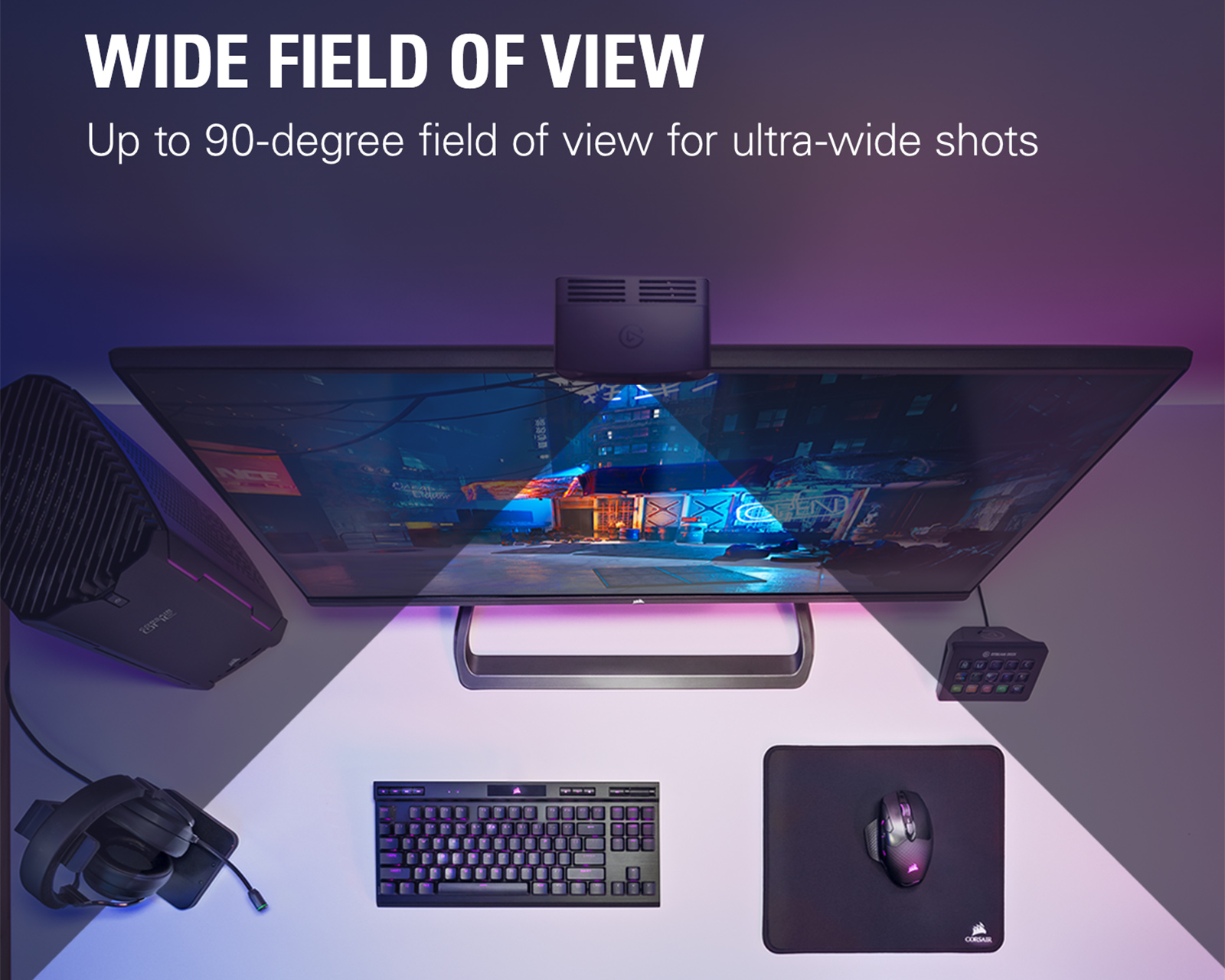 Elgato Facecam Pro - True 4K60 Ultra HD Webcam - us Elgato Facecam Pro - True 4K60 Ultra HD Webcam - us