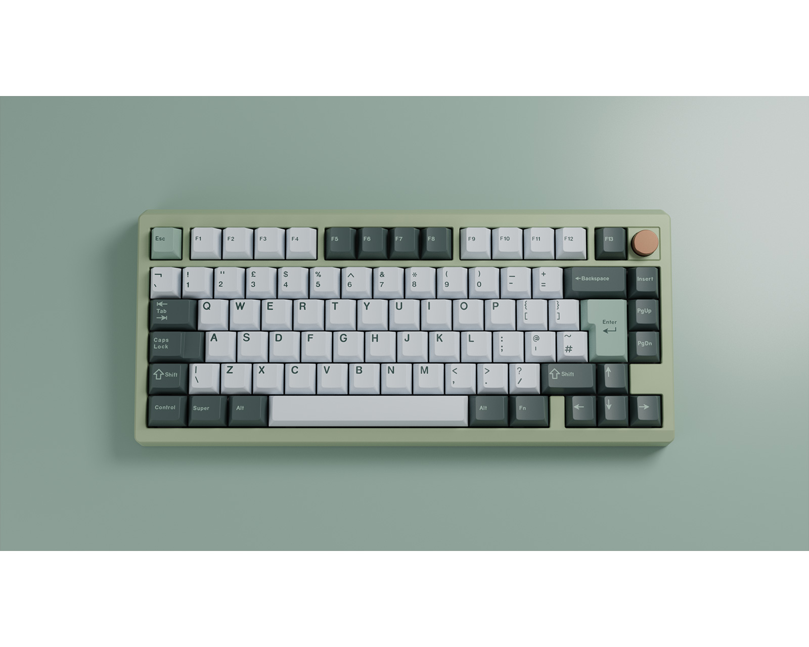 Wuque Studio Zoom75 Essential Edition Hotswap - Milky Green