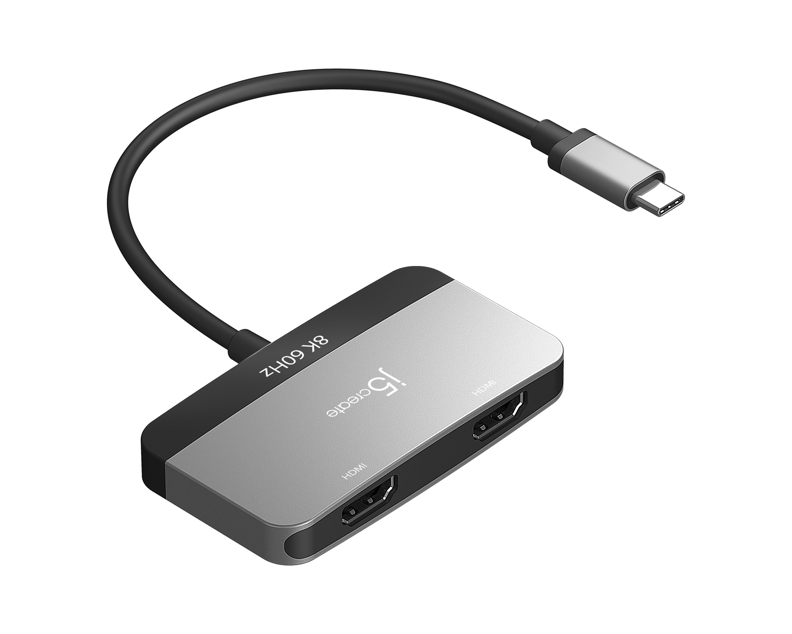 j5create 8K USB-C to Dual HDMI Display Adapter - us.MaxGaming.com