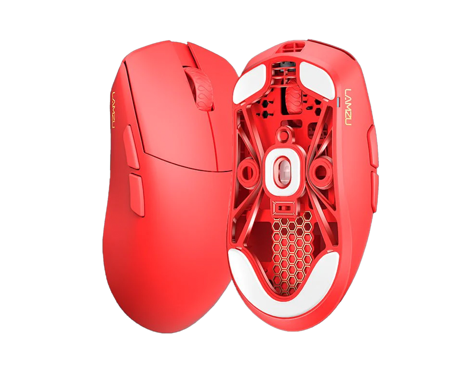 Lamzu MAYA 4K Wireless Superlight Gaming Mouse - Imperial Red - us