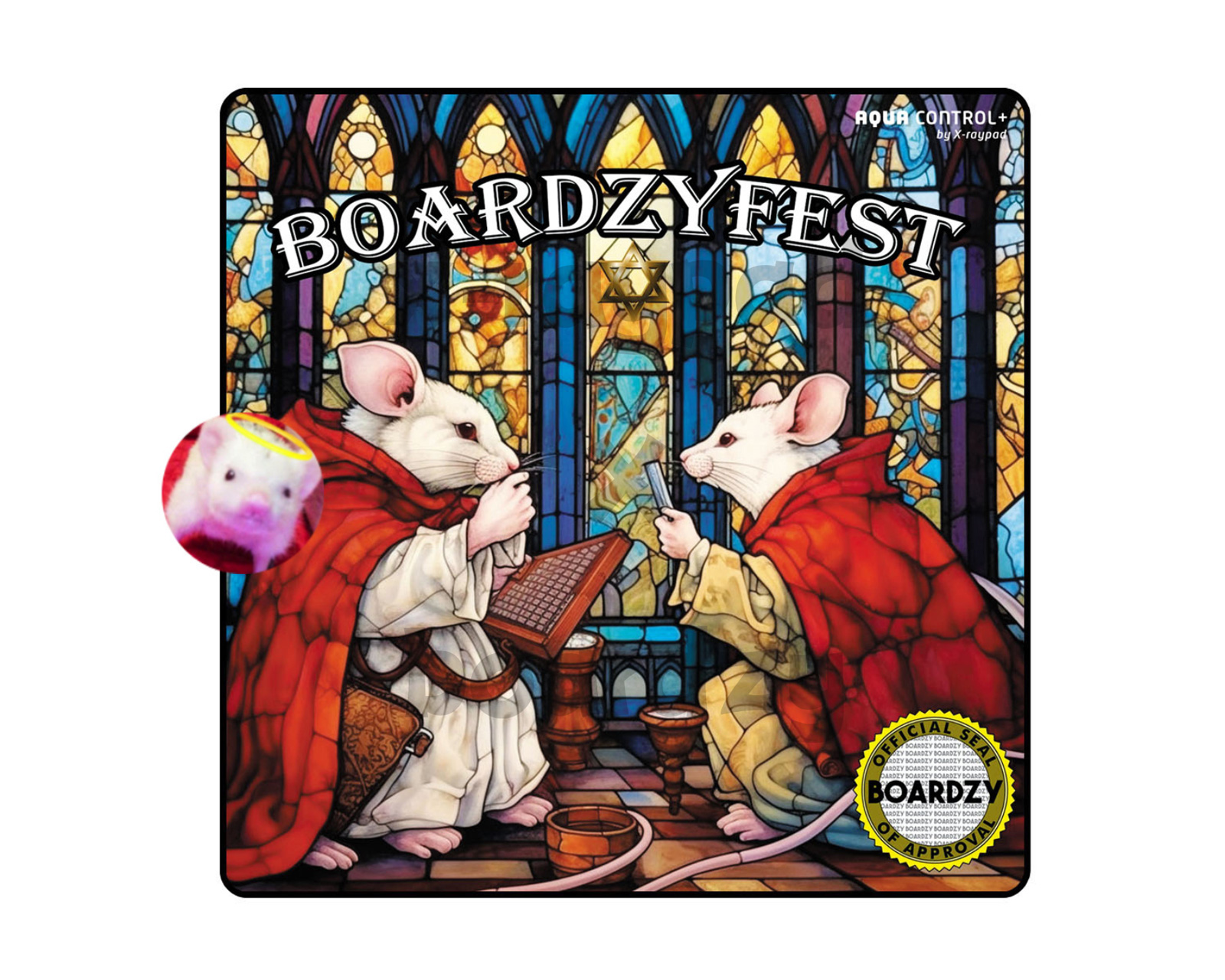 X-raypad Aqua Control Plus Mousepad - Boardzy - 4mm - us.MaxGaming.com
