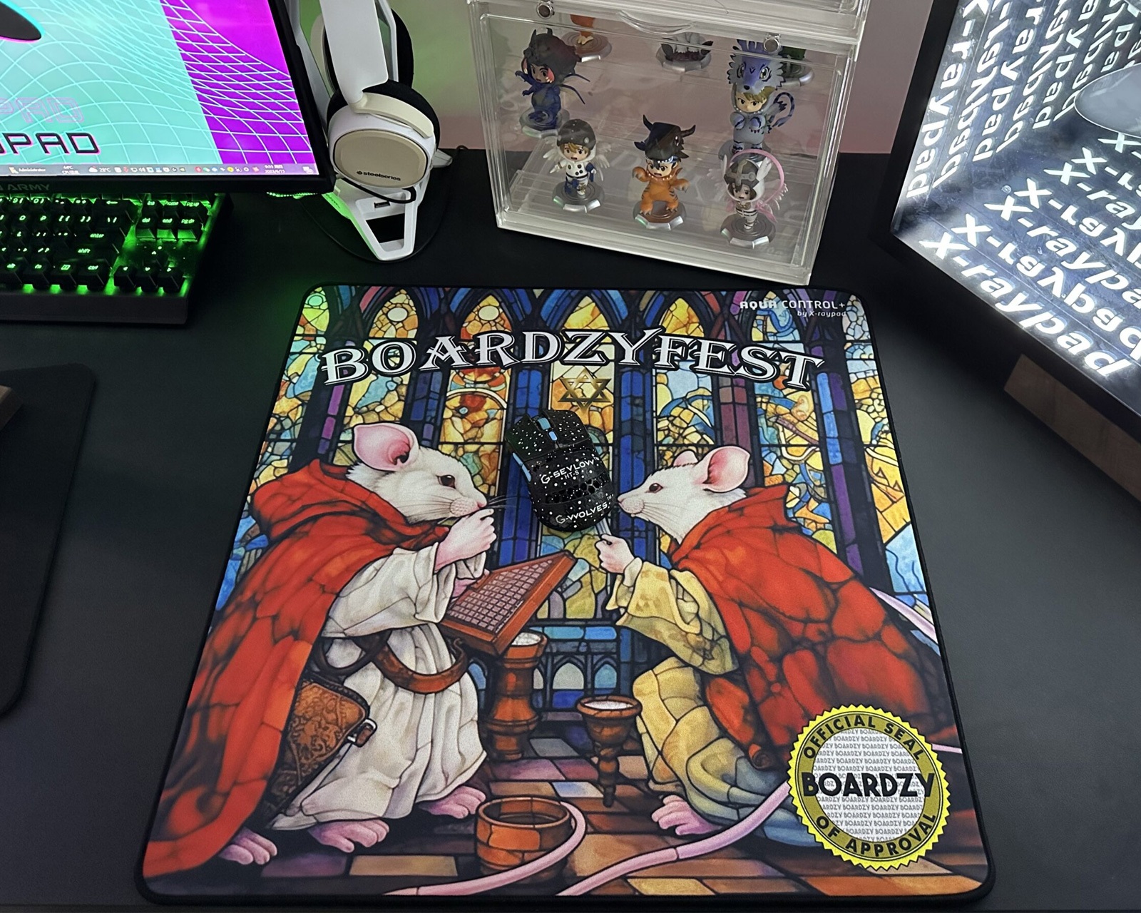 X-raypad Aqua Control Plus Mousepad - Boardzy - 4mm - us.MaxGaming.com