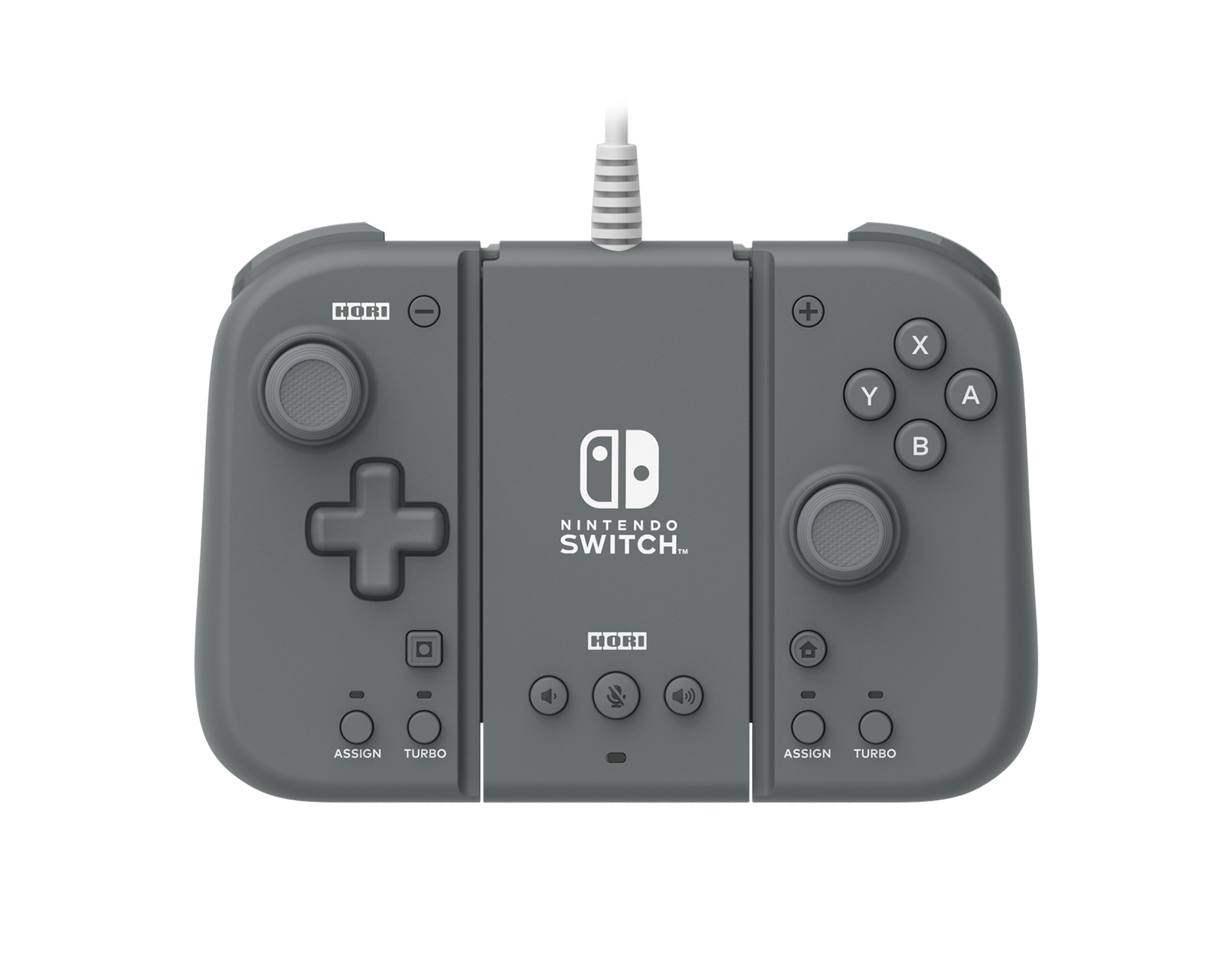 Hori Split Pad Compact Attachment Set - Gray - us.MaxGaming.com