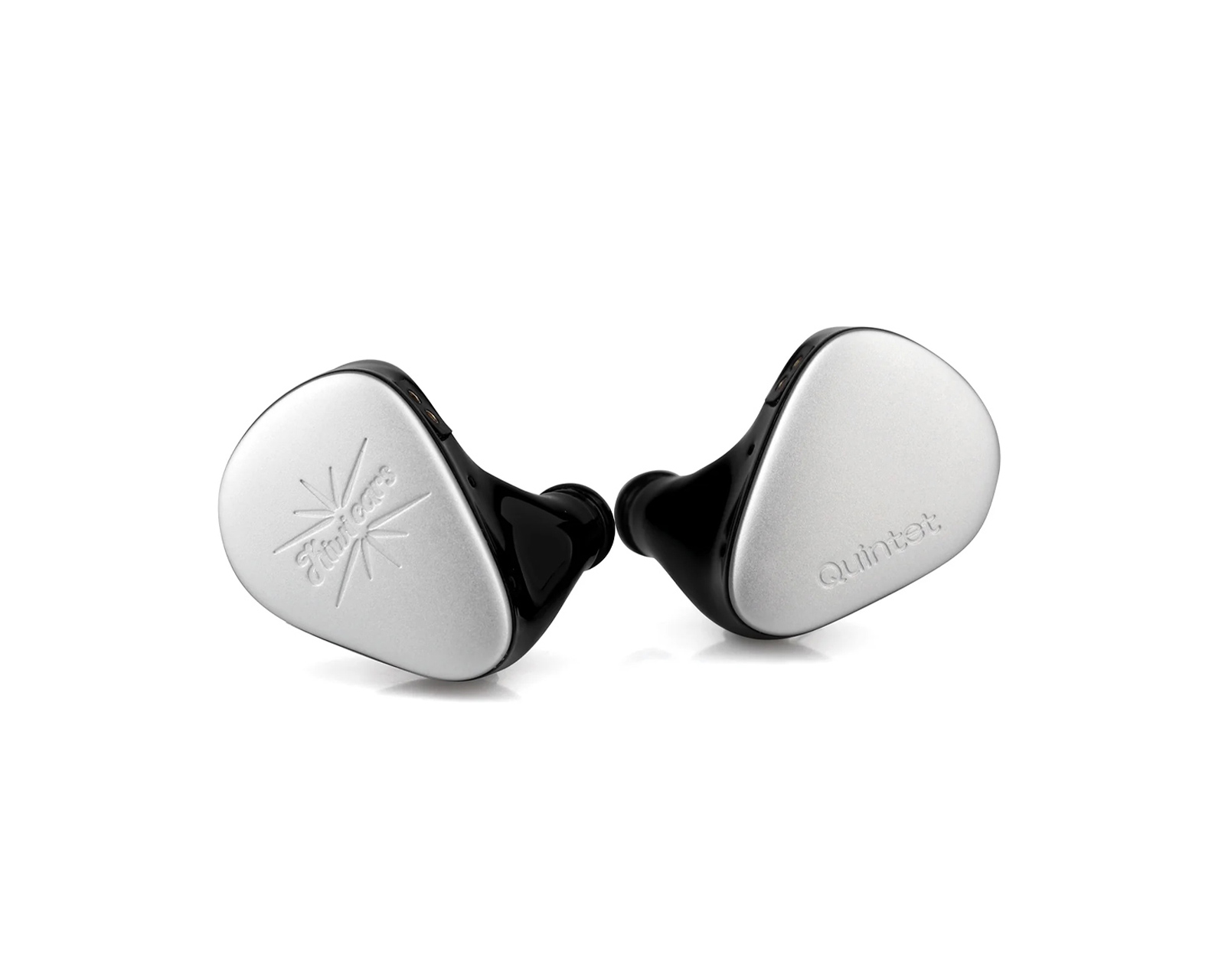 Kiwi Ears Quintet IEM Headphones - Silver - us.MaxGaming.com