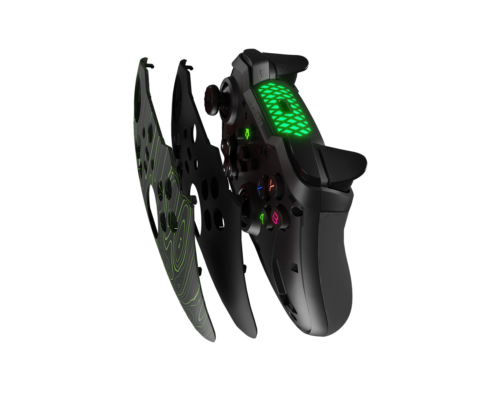 Genesis Mangan 400 Wireless Controller - Black - us.MaxGaming.com