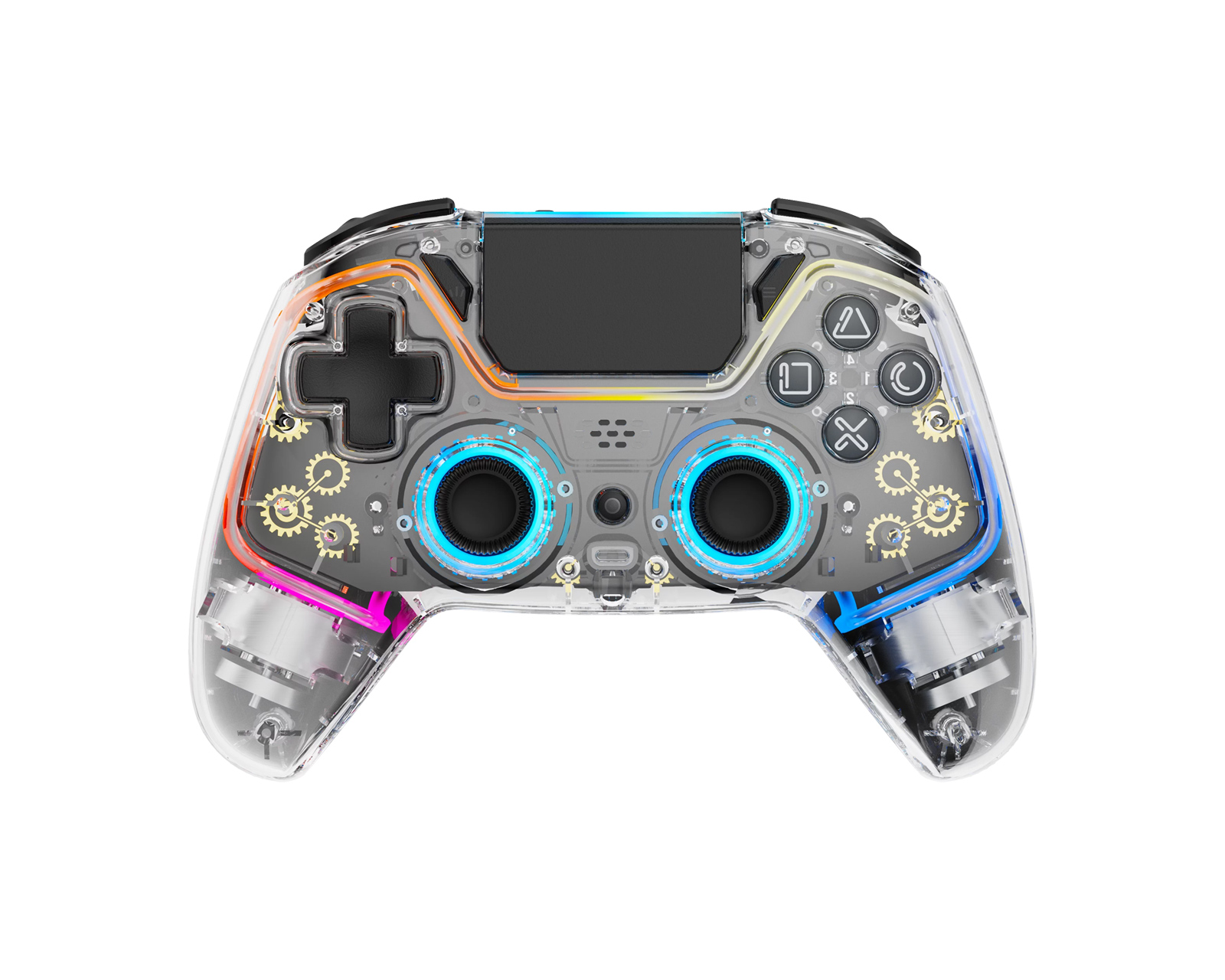 Ps4 console with transparent controller store (More in Description)