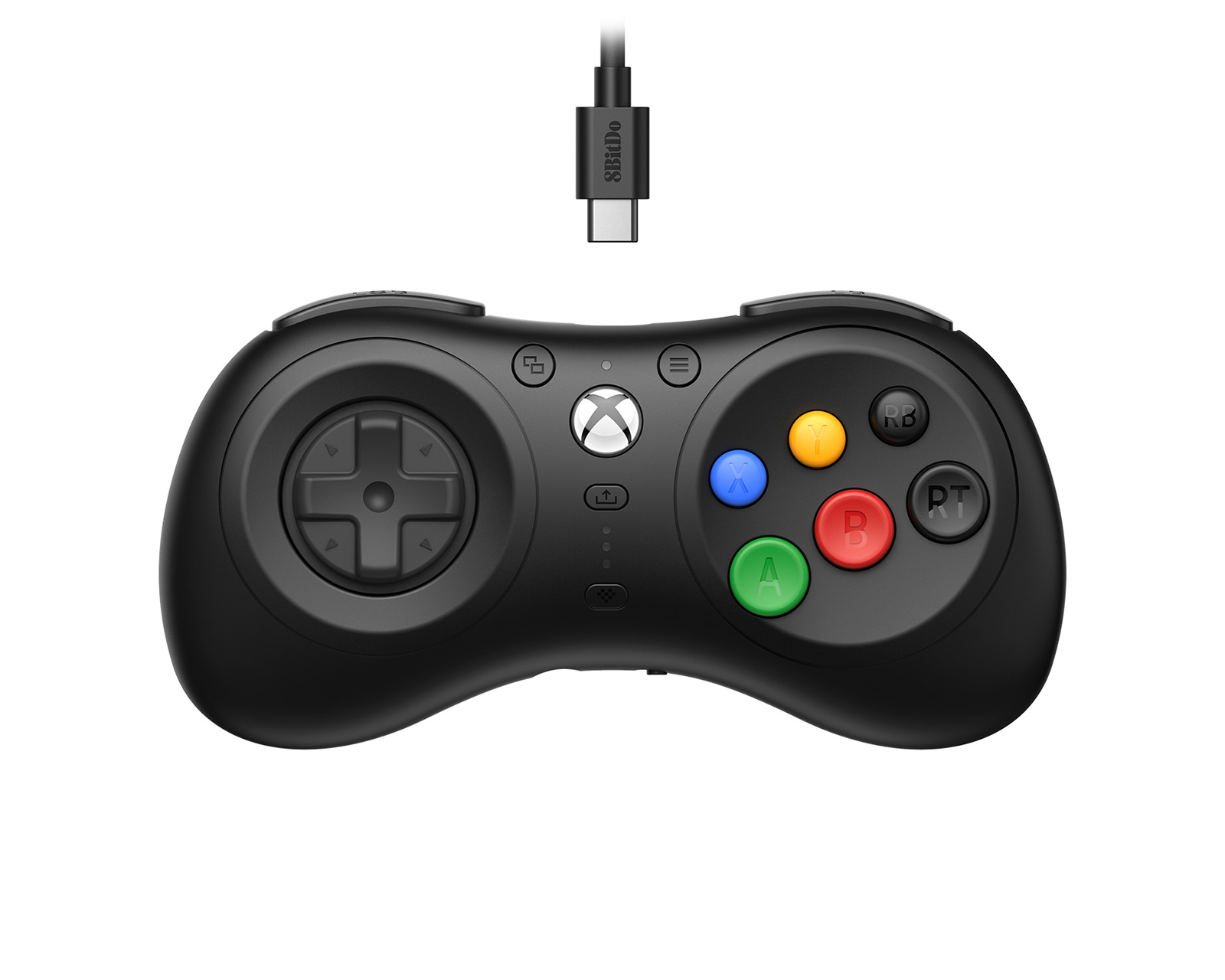 8Bitdo M30 Wired Controller for Xbox - Black - us.MaxGaming.com