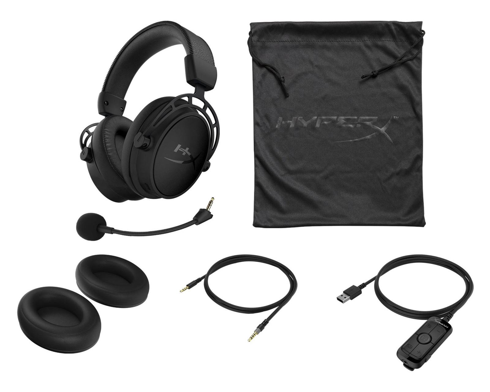 HyperX Cloud Alpha S Gaming Headset Black us.MaxGaming