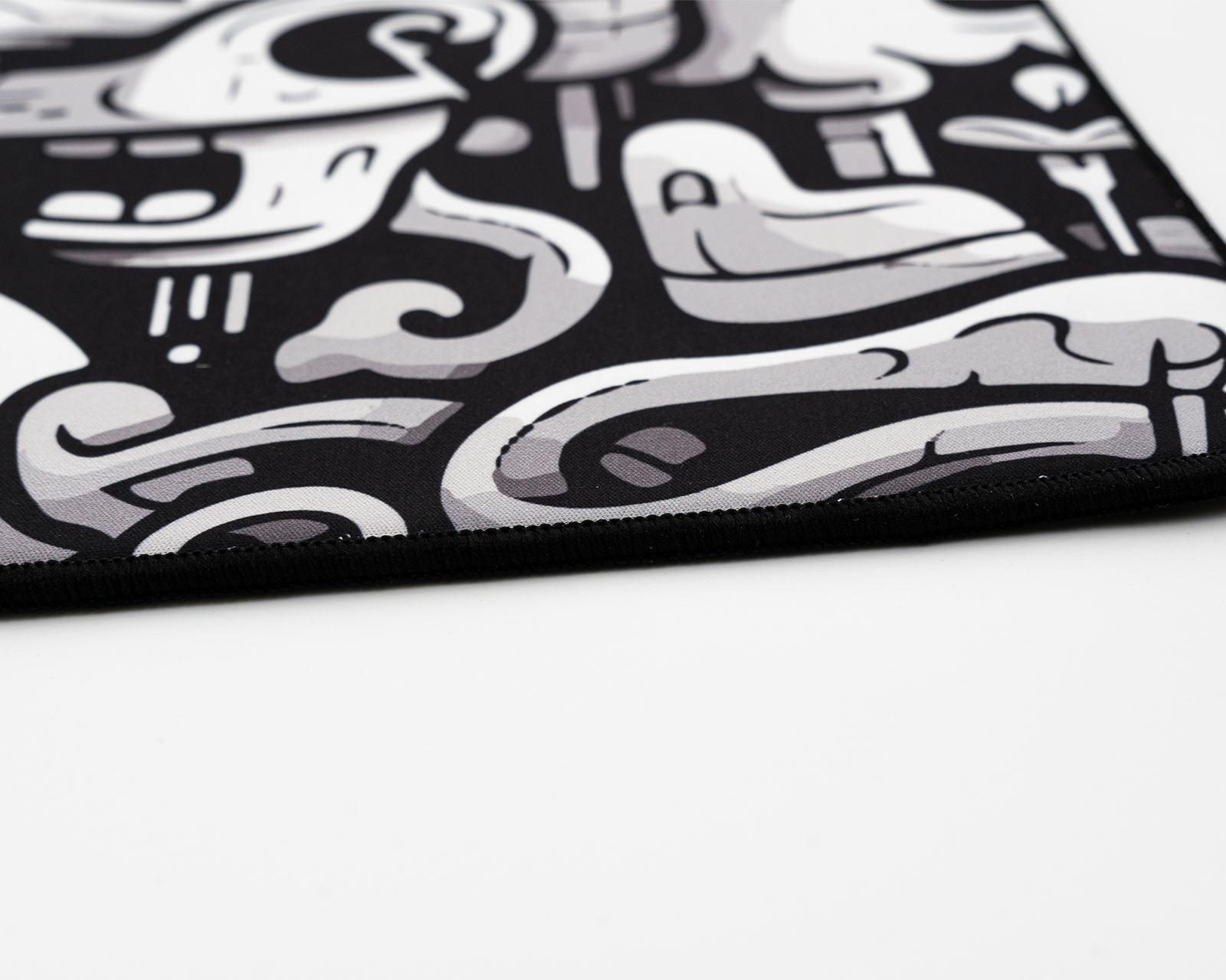 Rizz - Gaming Mousepad - SQ - Soft - Doodles - NachoCustomz Edition