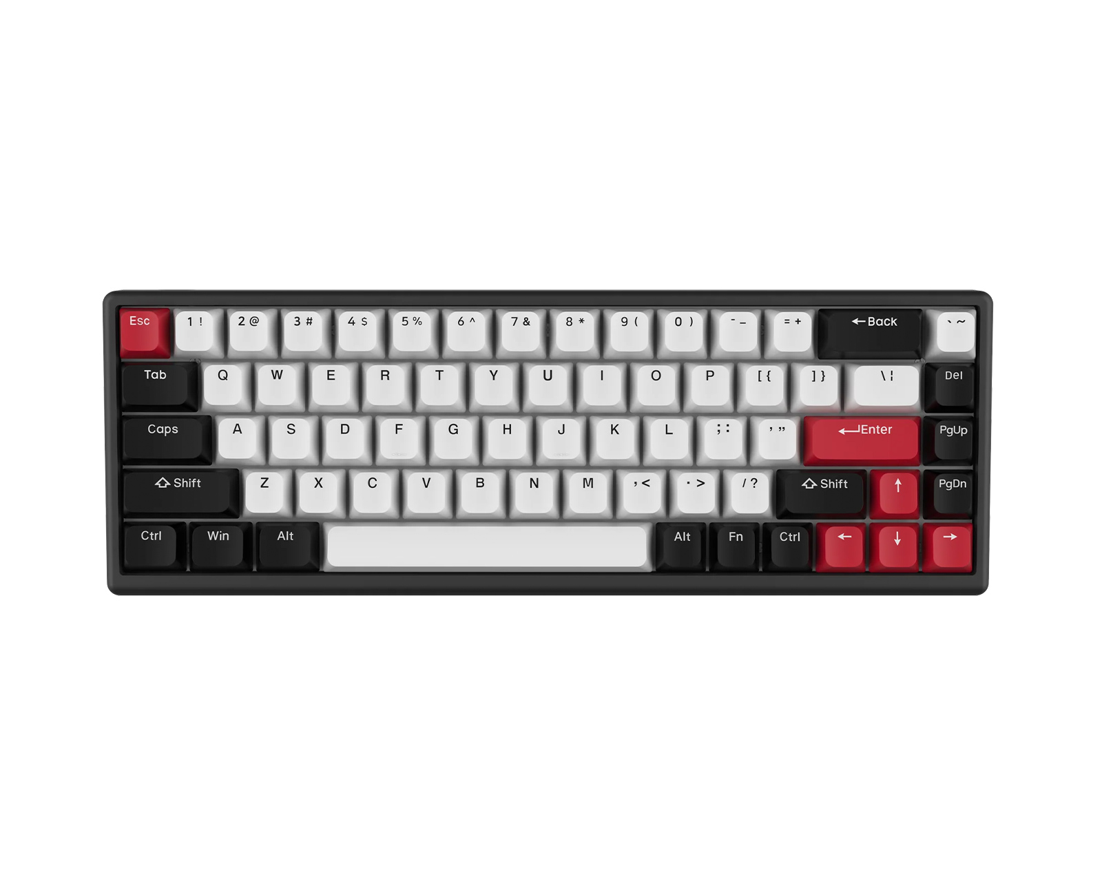 Arbiter Studio Polar 65 - Magnetic Gaming Keyboard - Ronin Red (Kuro) [Hall  Effect]