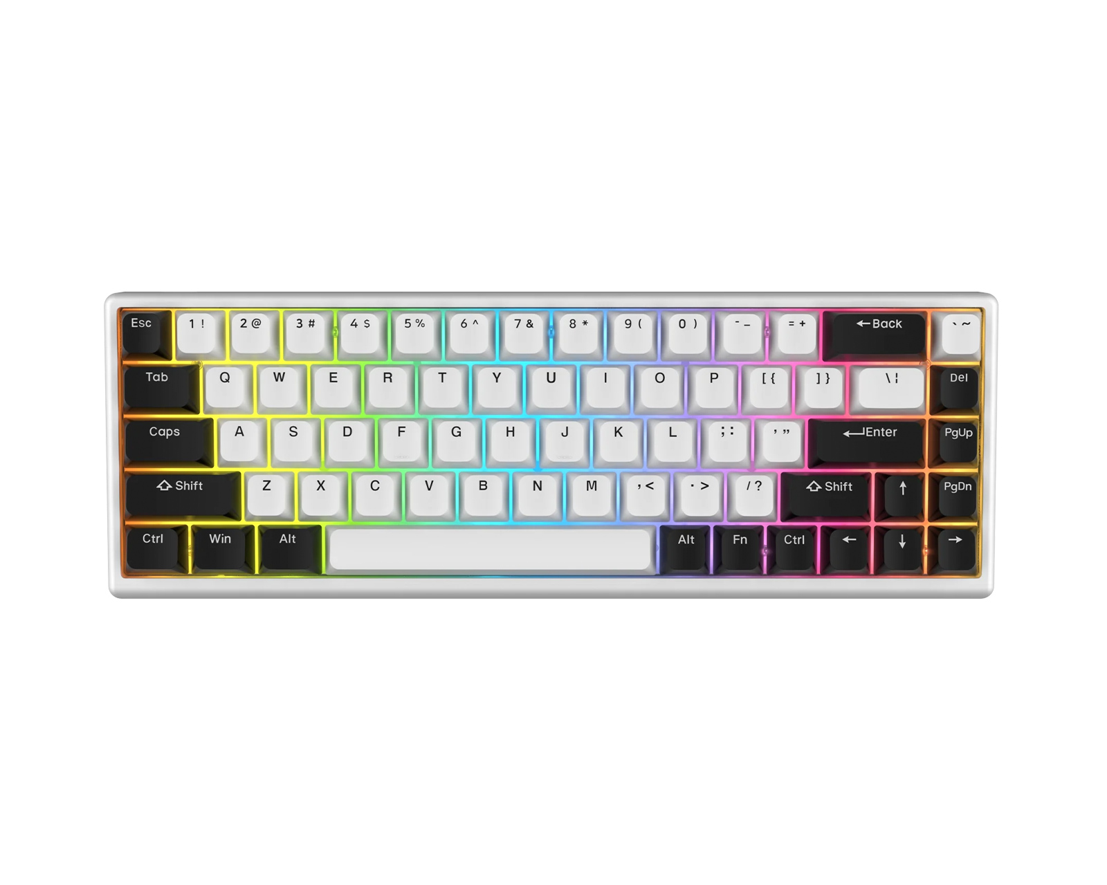 arbiter studio POLAR65 パンダ Arbiter Studio Polar 65 - Magnetic Gaming Keyboard - Silver
