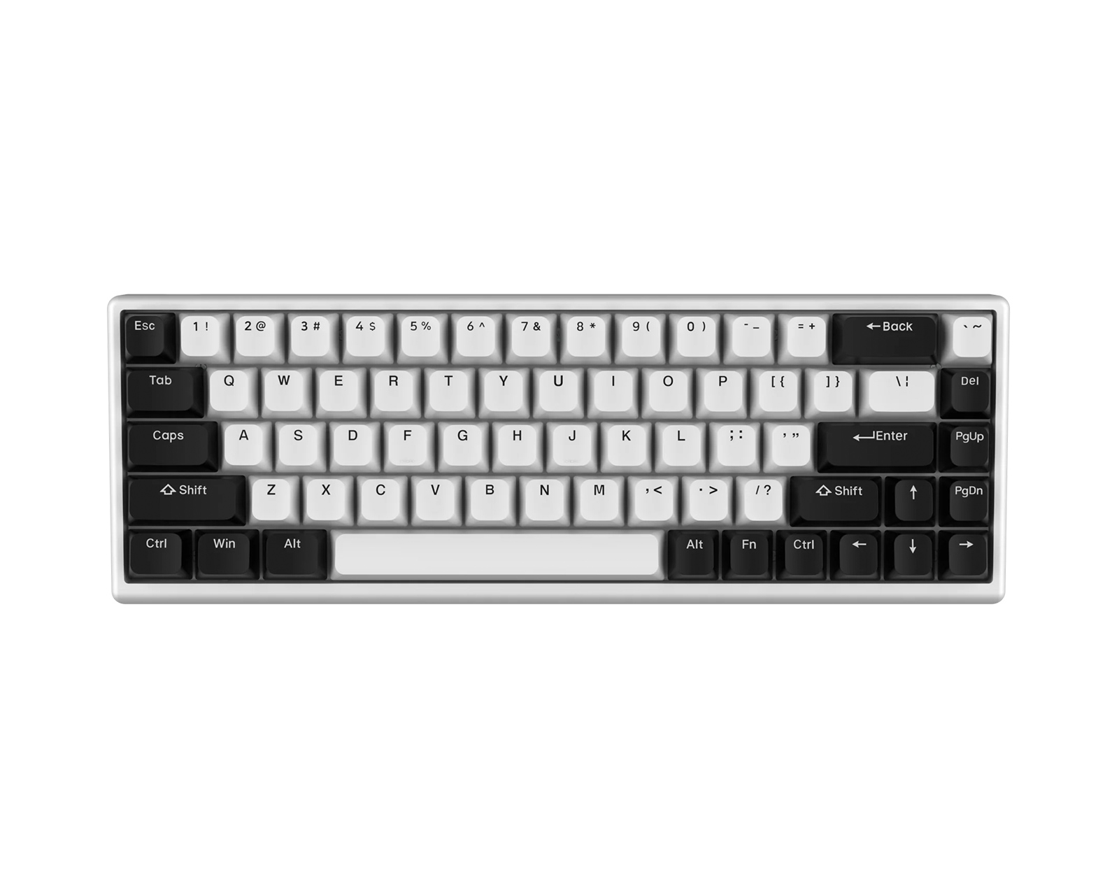 arbiter studio POLAR65 パンダ Arbiter Studio Polar 65 - Magnetic Gaming Keyboard - Silver