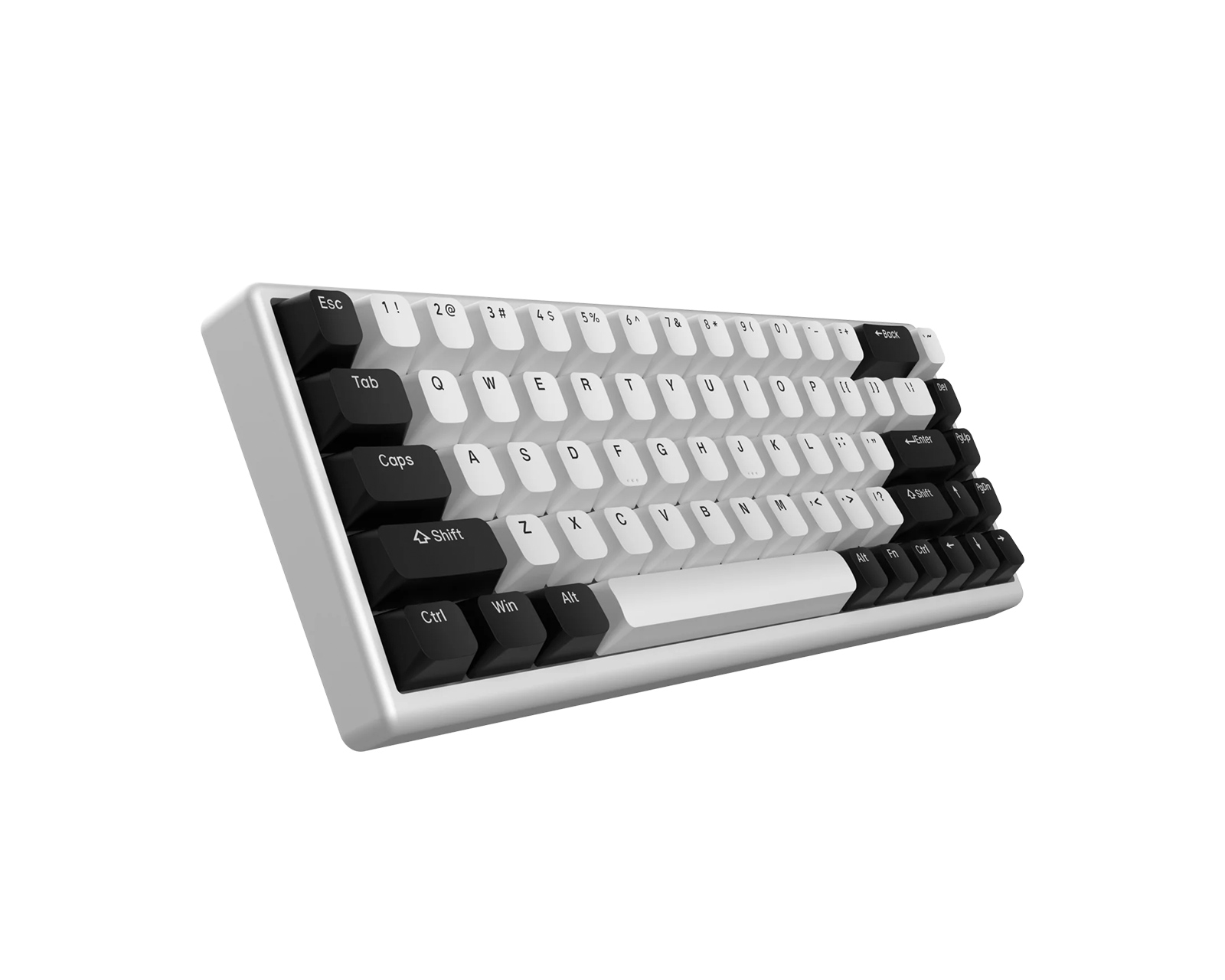 arbiter studio POLAR65 パンダ Arbiter Studio Polar 65 - Magnetic Gaming Keyboard - Silver