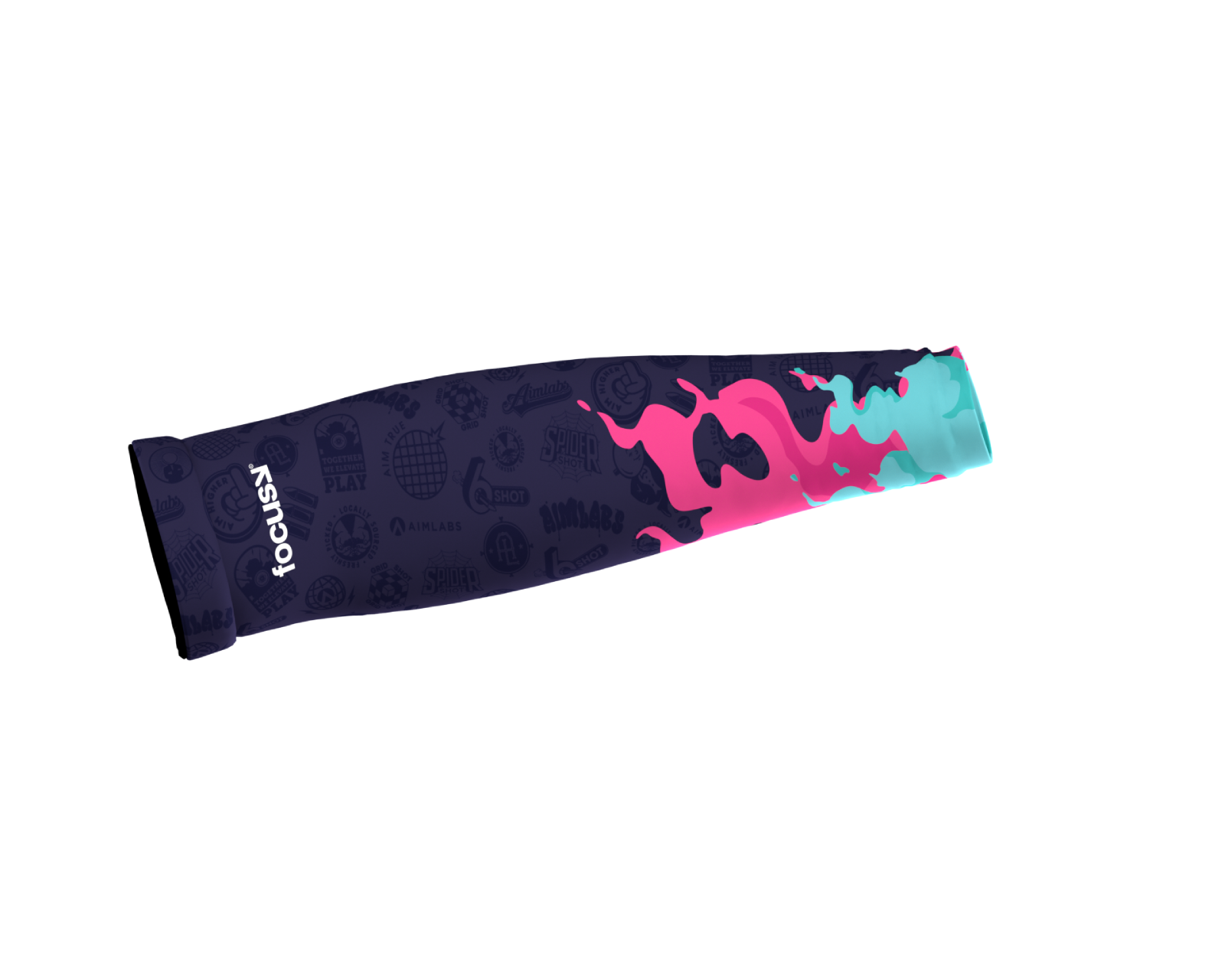 FOCUS x AimLab Limited Edition Arm Gaming Sleeve - Smoke - S - us