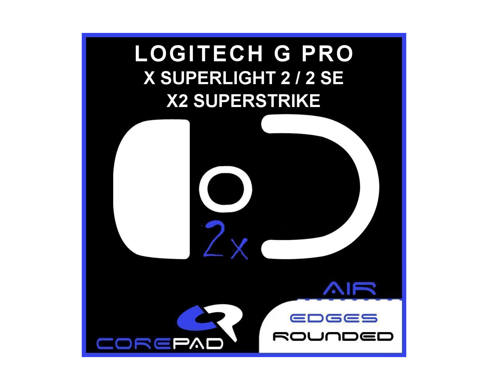 Corepad Skatez AIR for Logitech G PRO X SUPERLIGHT 2 - us