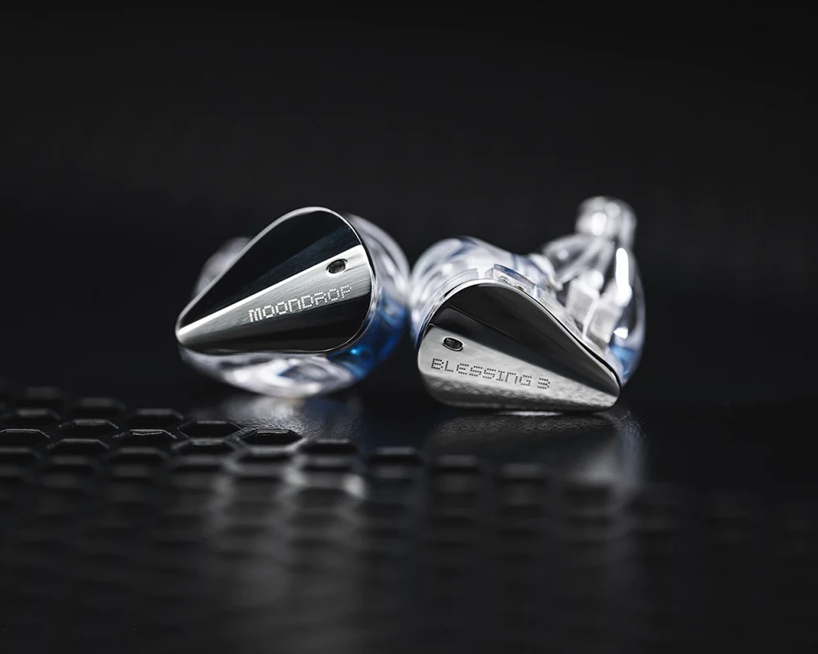 MoonDrop Blessing3 IEM Headphones - Stainless Steel - us