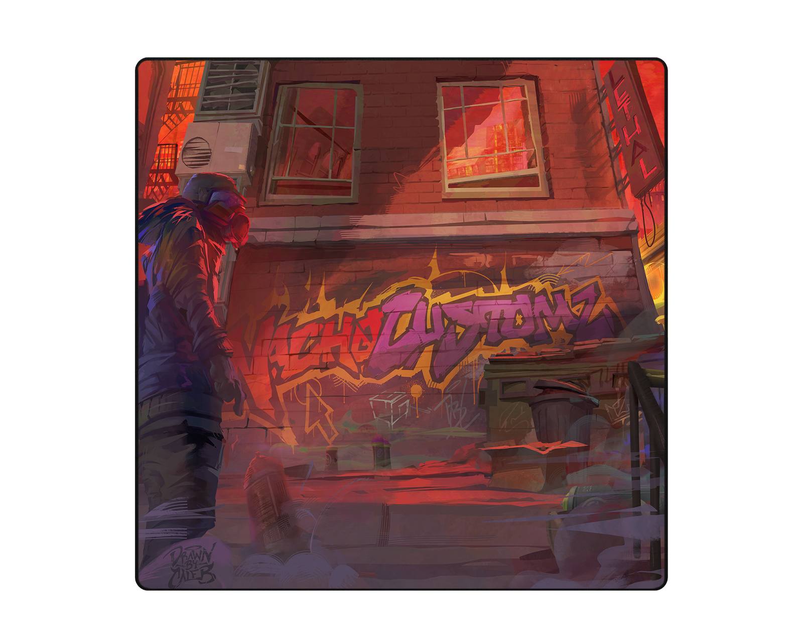 Lethal Gaming Gear Saturn Gaming Mousepad - Saturnus - XL