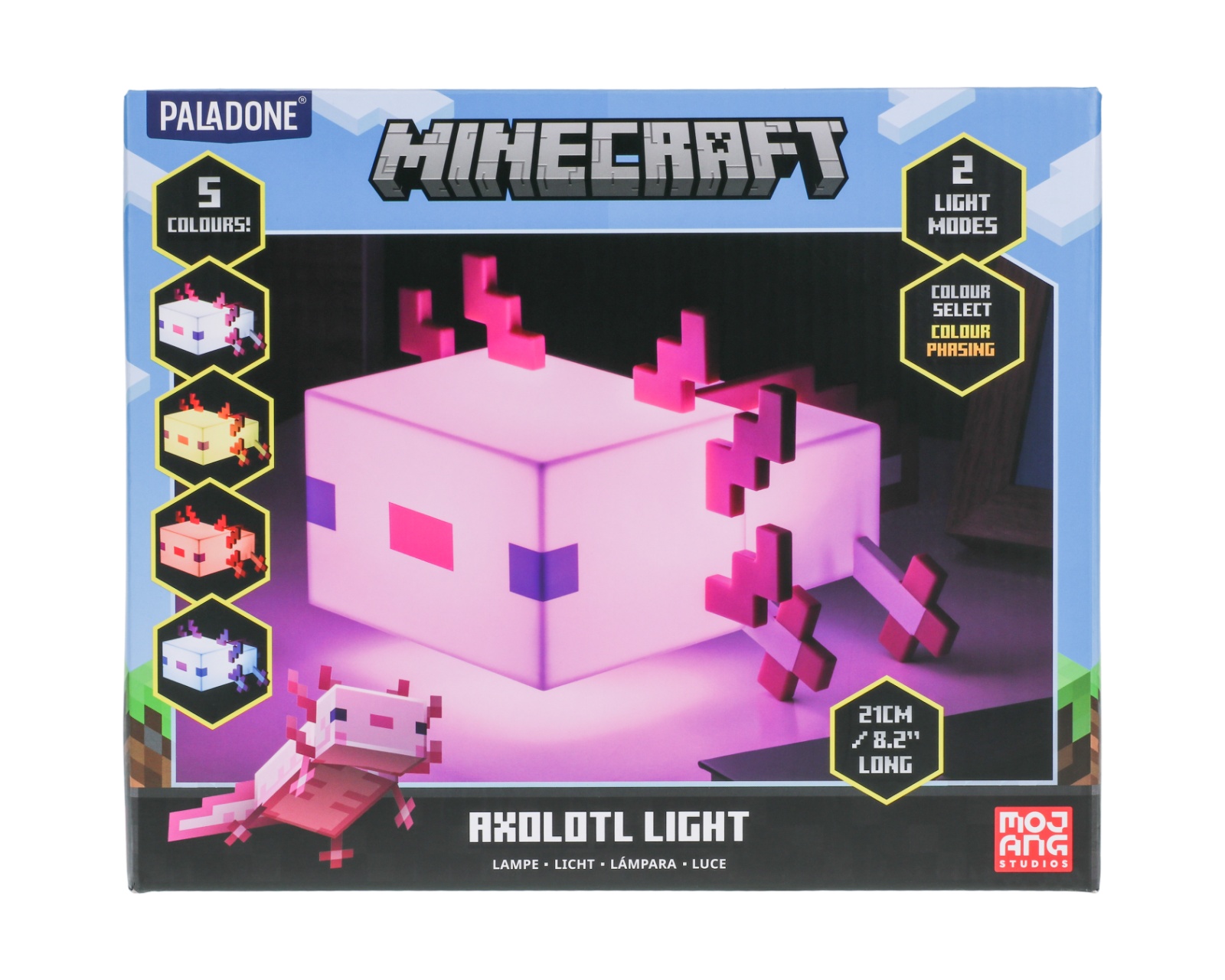 Paladone Minecraft Axolotl Light - Thumbnail 2