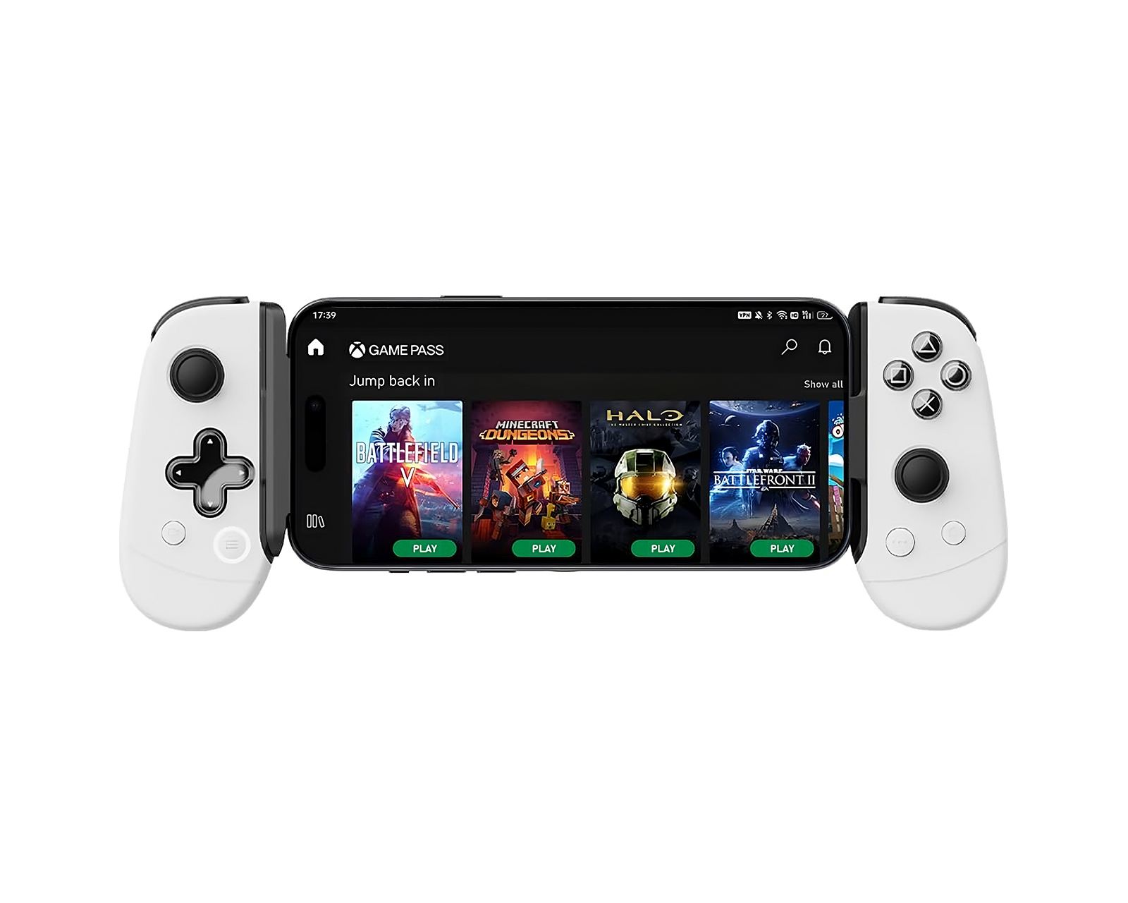 LeadJoy M1C+ USB-C Mobile Gaming Controller to iPhone
