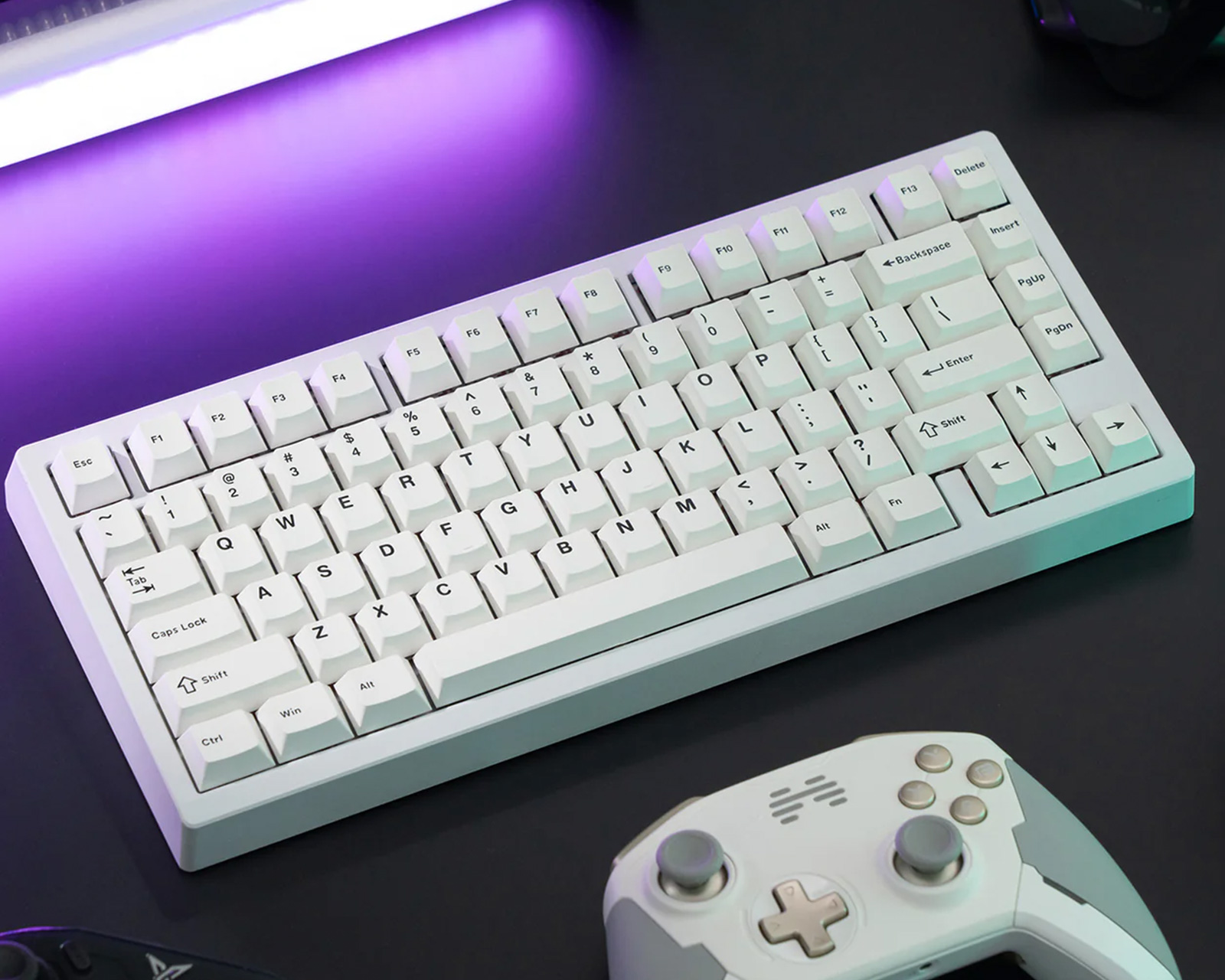 Wuque Studio Zoom75 HE - White - us.MaxGaming.com